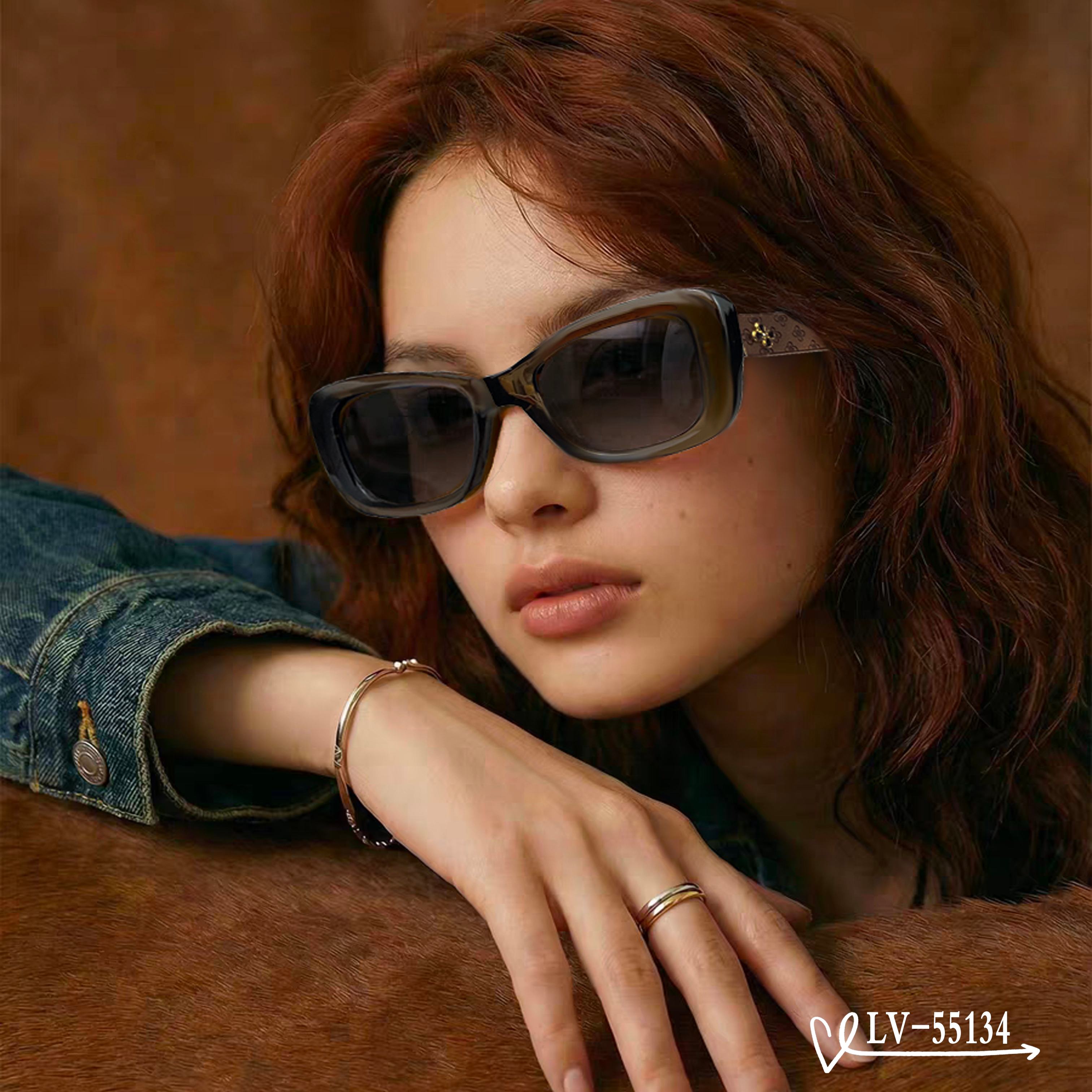 👓.【路易威登-LV】 🕶.【宝丽来树脂镜片】 ⭐️.【TR镜架轻便佩戴舒适】 🌟.【size：65-1