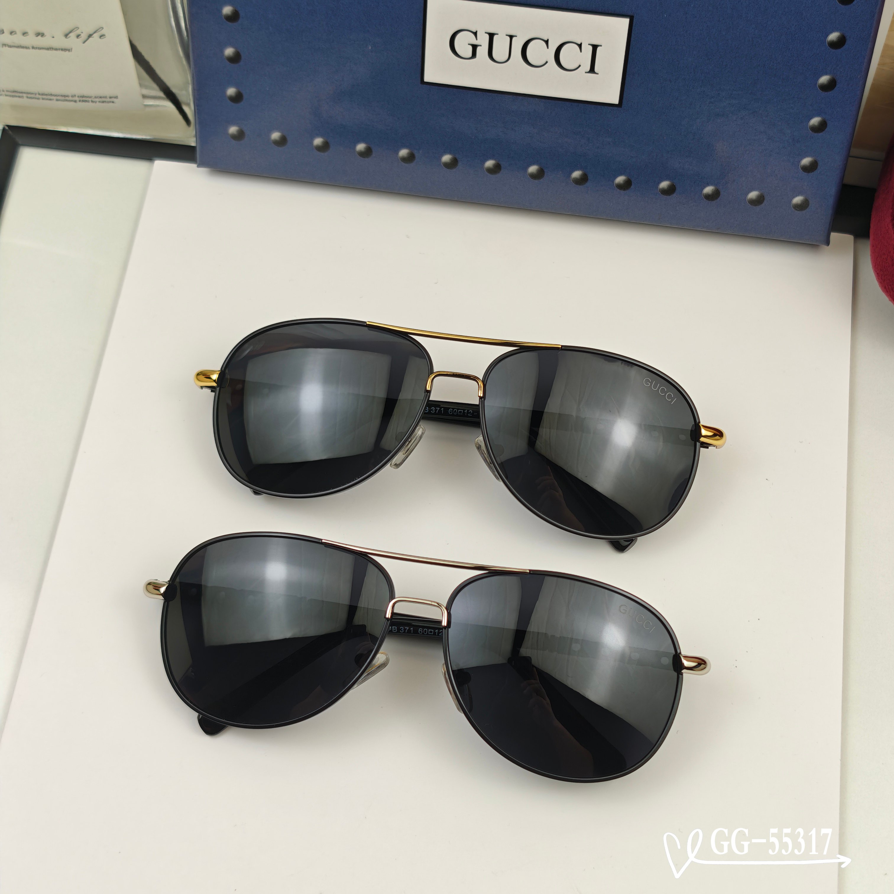 👓.【意大利古琦-GUCCI】 🕶.【宝丽来树脂偏光镜片】 ⭐️ .【精钢镜架-轻便佩戴舒适】 🌟 .【
