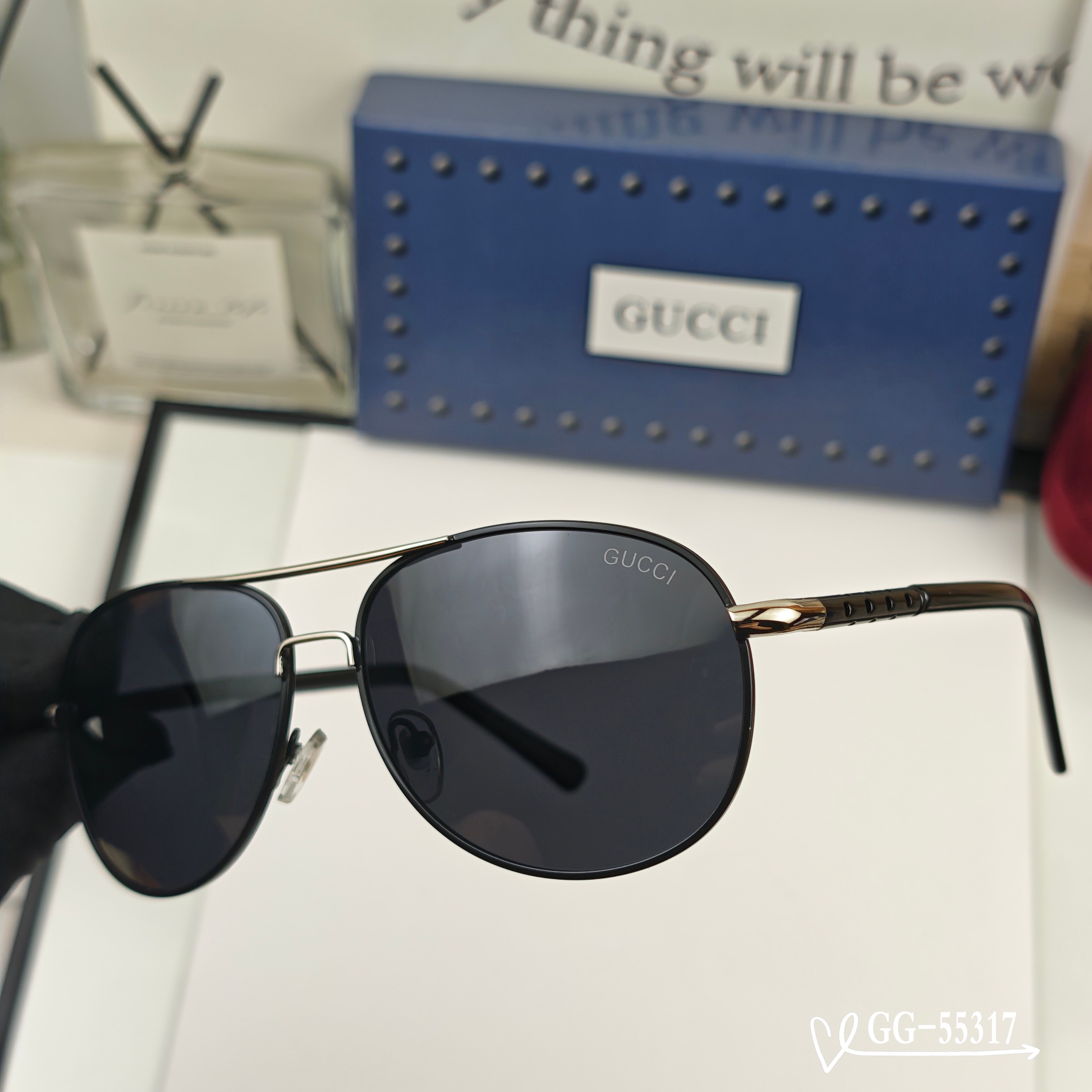 👓.【意大利古琦-GUCCI】 🕶.【宝丽来树脂偏光镜片】 ⭐️ .【精钢镜架-轻便佩戴舒适】 🌟 .【