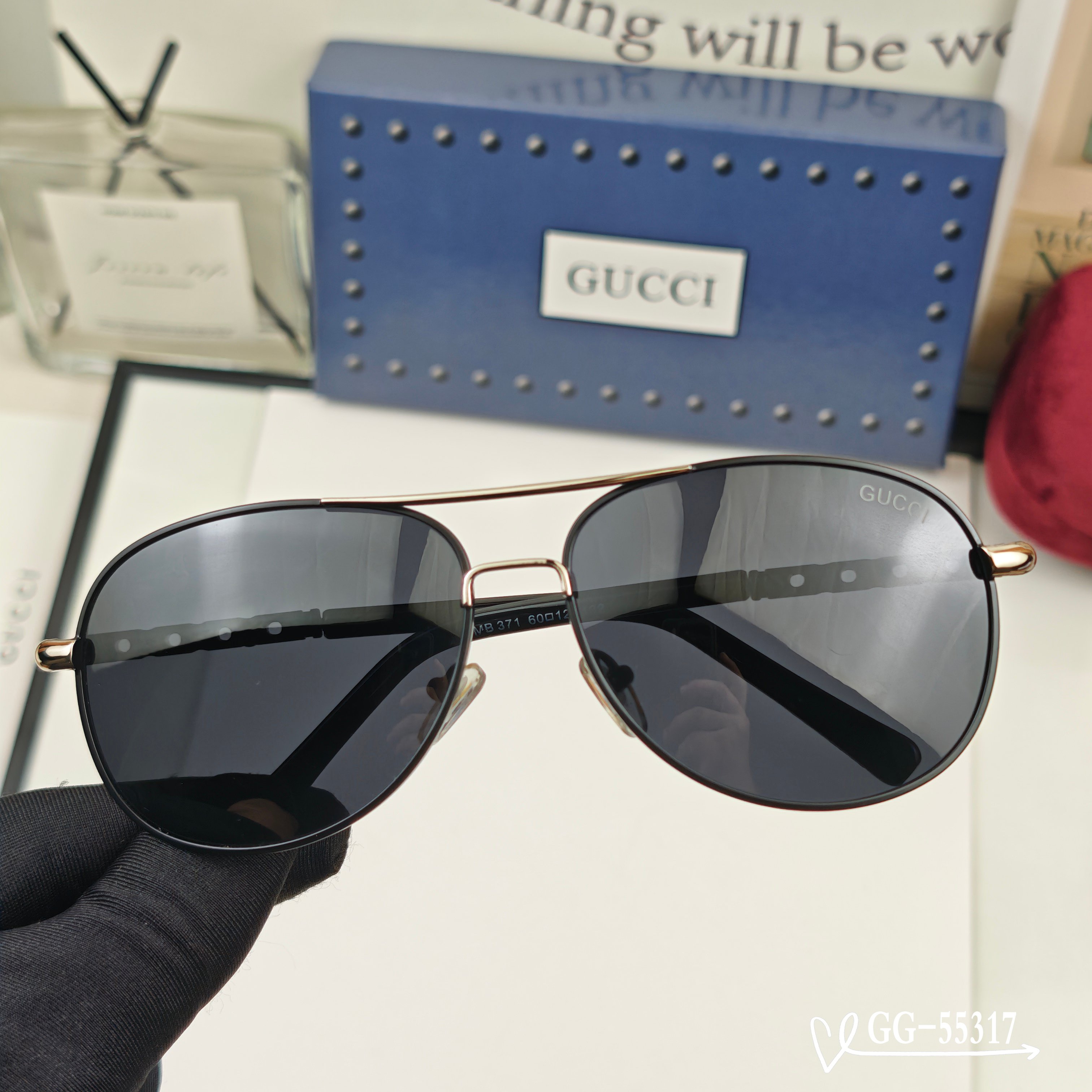 👓.【意大利古琦-GUCCI】 🕶.【宝丽来树脂偏光镜片】 ⭐️ .【精钢镜架-轻便佩戴舒适】 🌟 .【