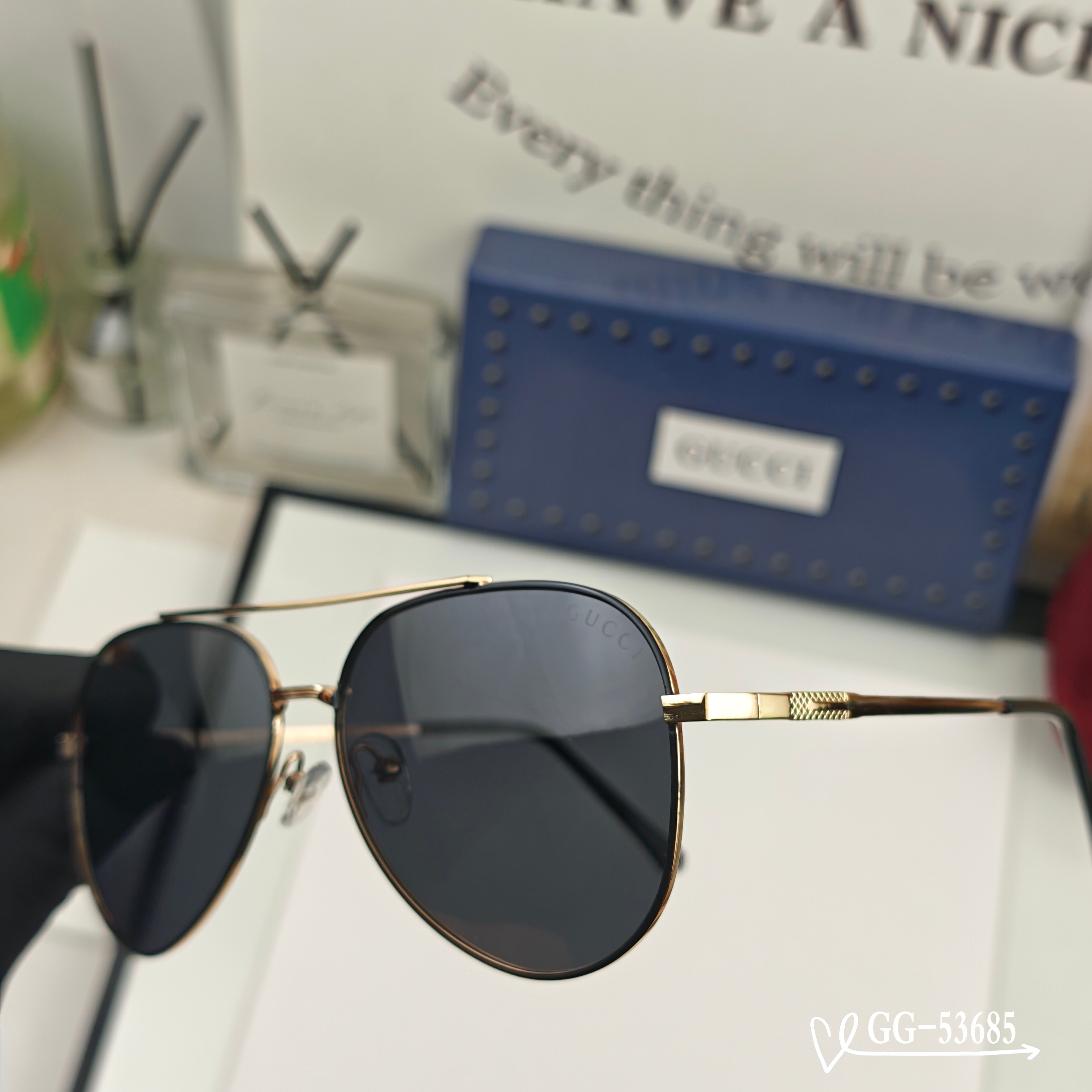 👓.【意大利古琦-GUCCI】 🕶.【宝丽来树脂偏光镜片】 ⭐️ .【精钢镜架-轻便佩戴舒适】 🌟 .【