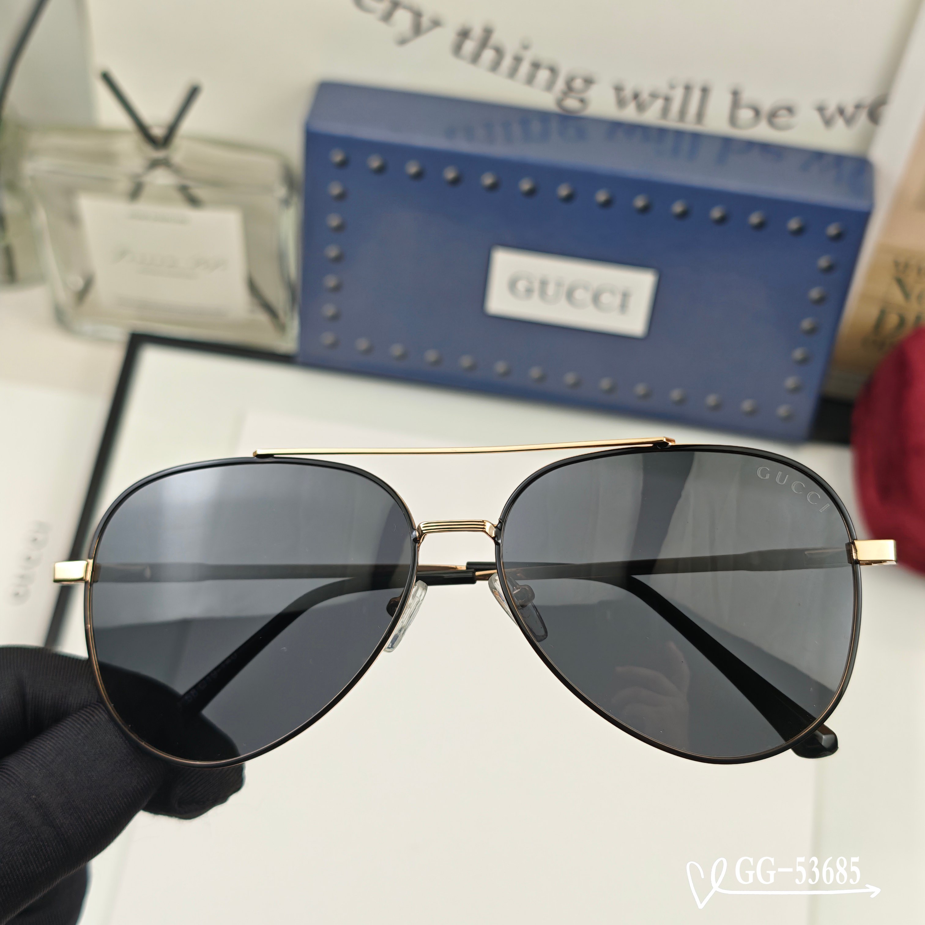 👓.【意大利古琦-GUCCI】 🕶.【宝丽来树脂偏光镜片】 ⭐️ .【精钢镜架-轻便佩戴舒适】 🌟 .【