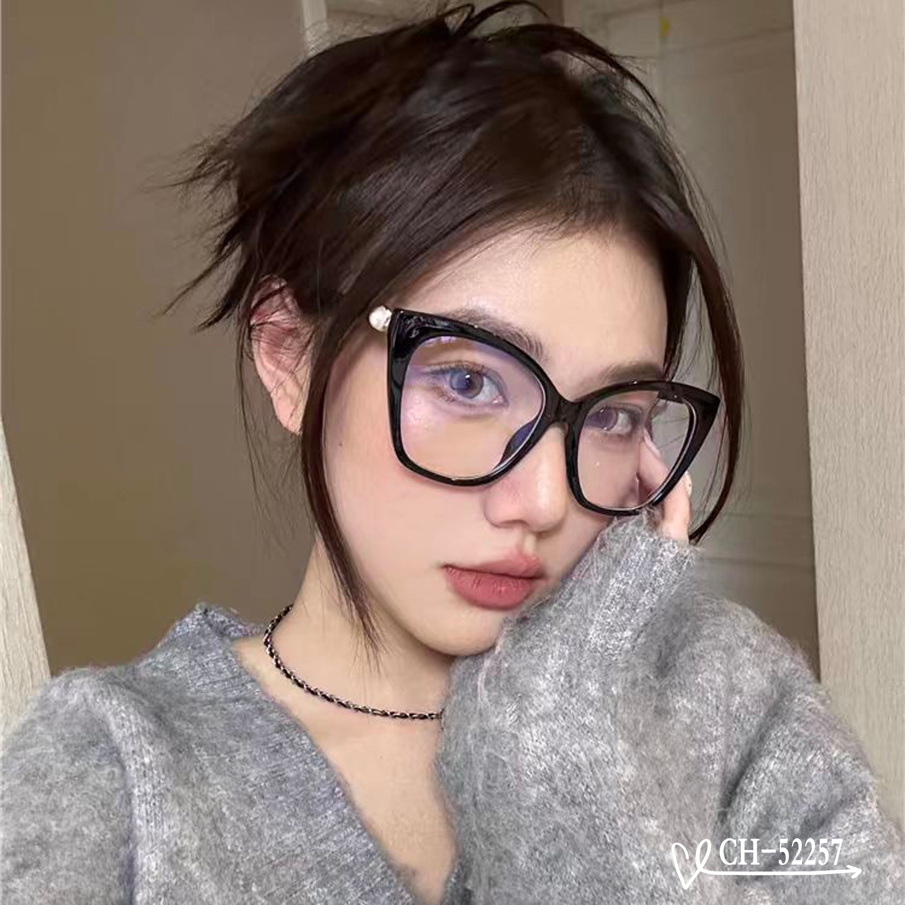 👓.【法国香奈儿-CHANEL】 🕶.【宝丽来树脂高清镜片】 ⭐️.【PC镜架-轻便佩戴舒适】 🌟.【s