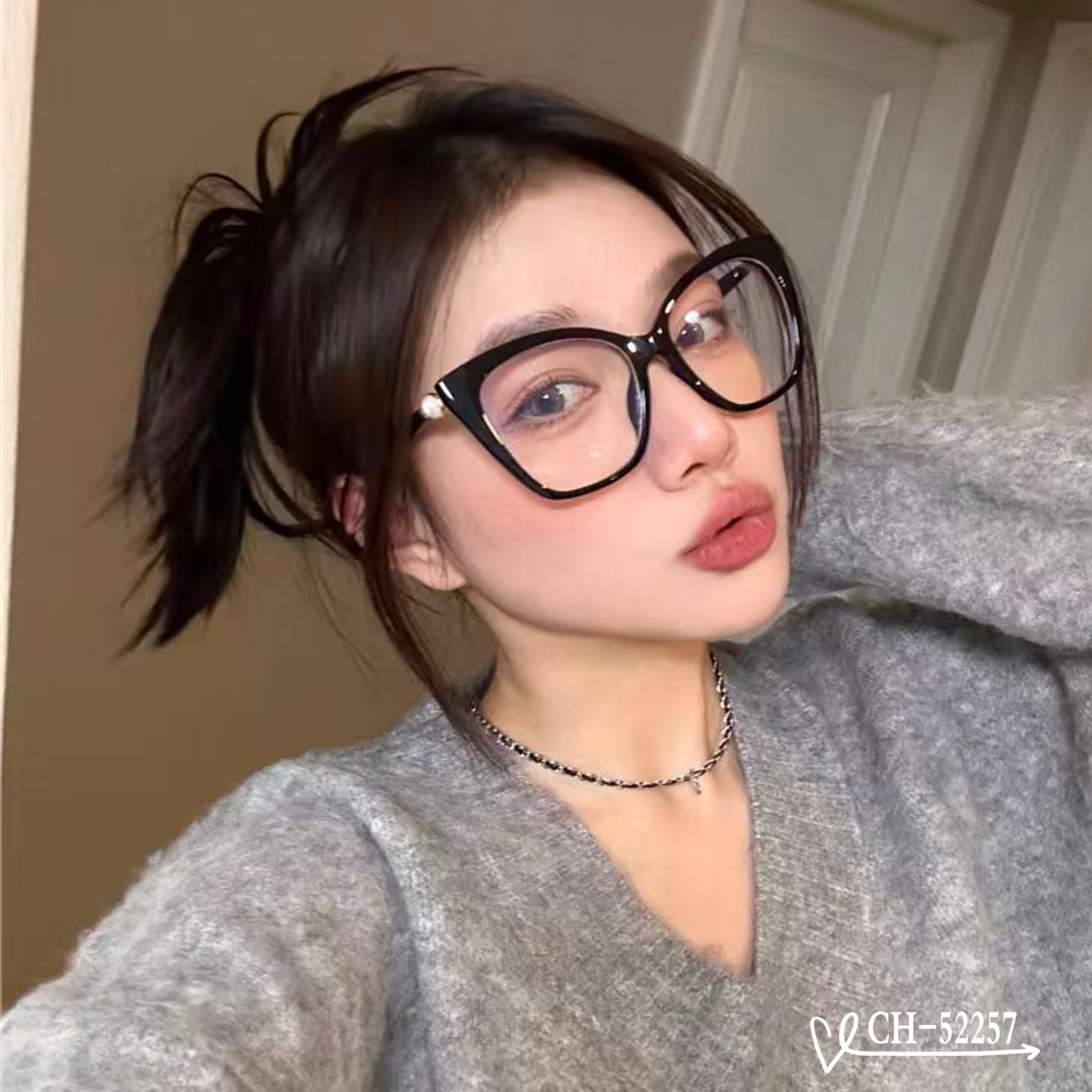 👓.【法国香奈儿-CHANEL】 🕶.【宝丽来树脂高清镜片】 ⭐️.【PC镜架-轻便佩戴舒适】 🌟.【s