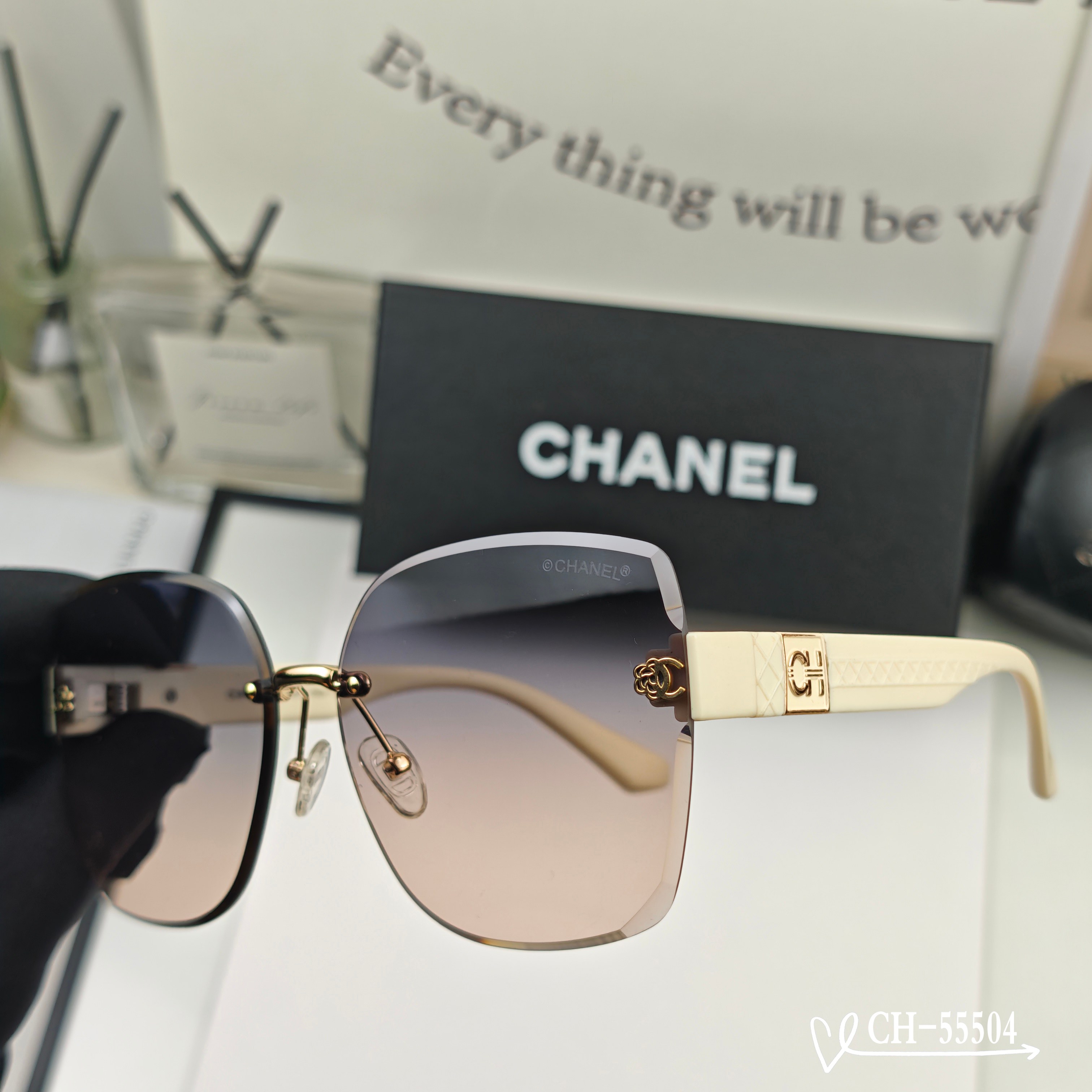 👓.【法国香奈儿-CHANEL】 🕶.【宝丽来树脂高清镜片】 ⭐️.【TR镜架-轻便佩戴舒适】 🌟.【s