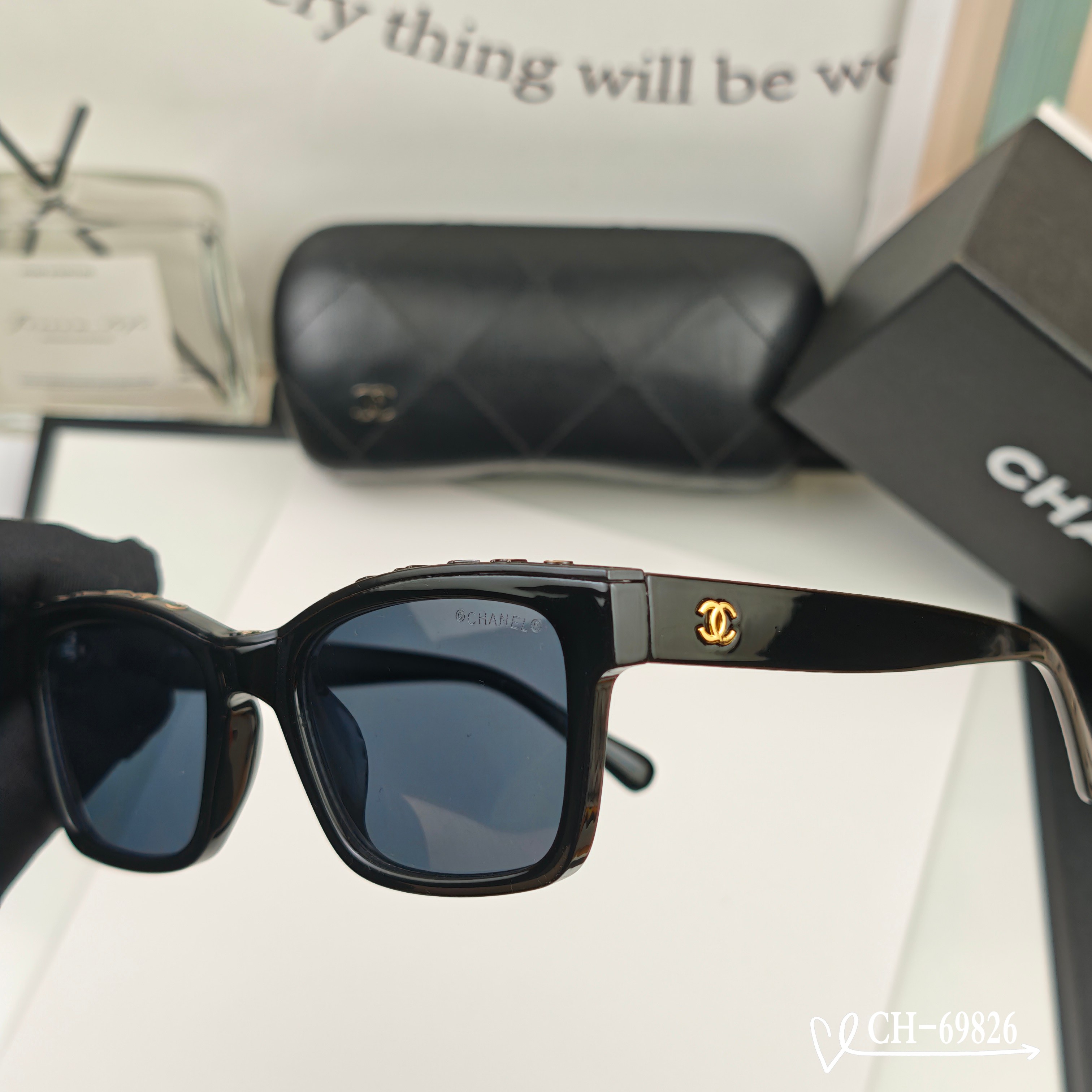 👓.【法国香奈儿-CHANEL】 🕶.【宝丽来树脂高清镜片】 ⭐️.【TR镜架-轻便佩戴舒适】 🌟.【s