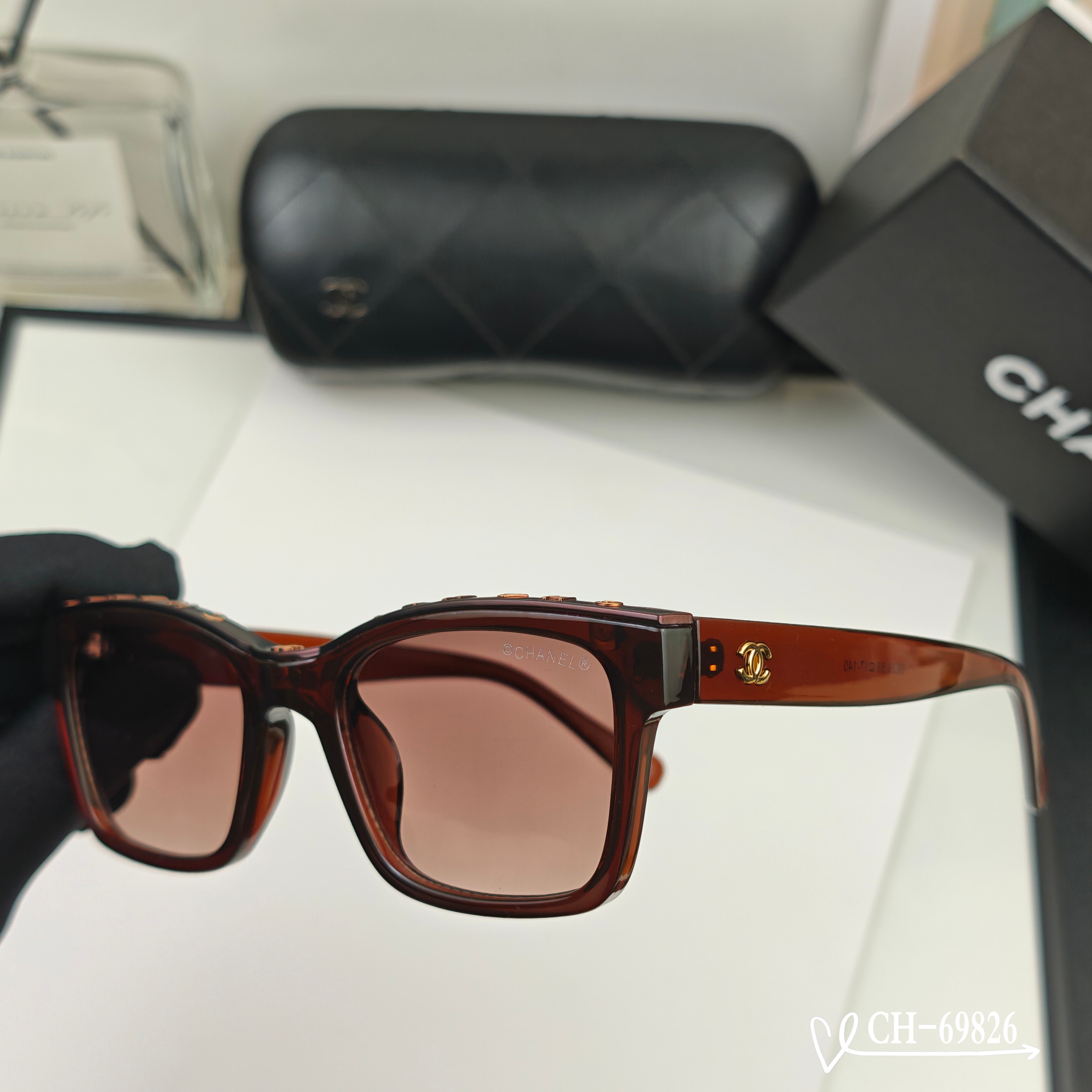 👓.【法国香奈儿-CHANEL】 🕶.【宝丽来树脂高清镜片】 ⭐️.【TR镜架-轻便佩戴舒适】 🌟.【s