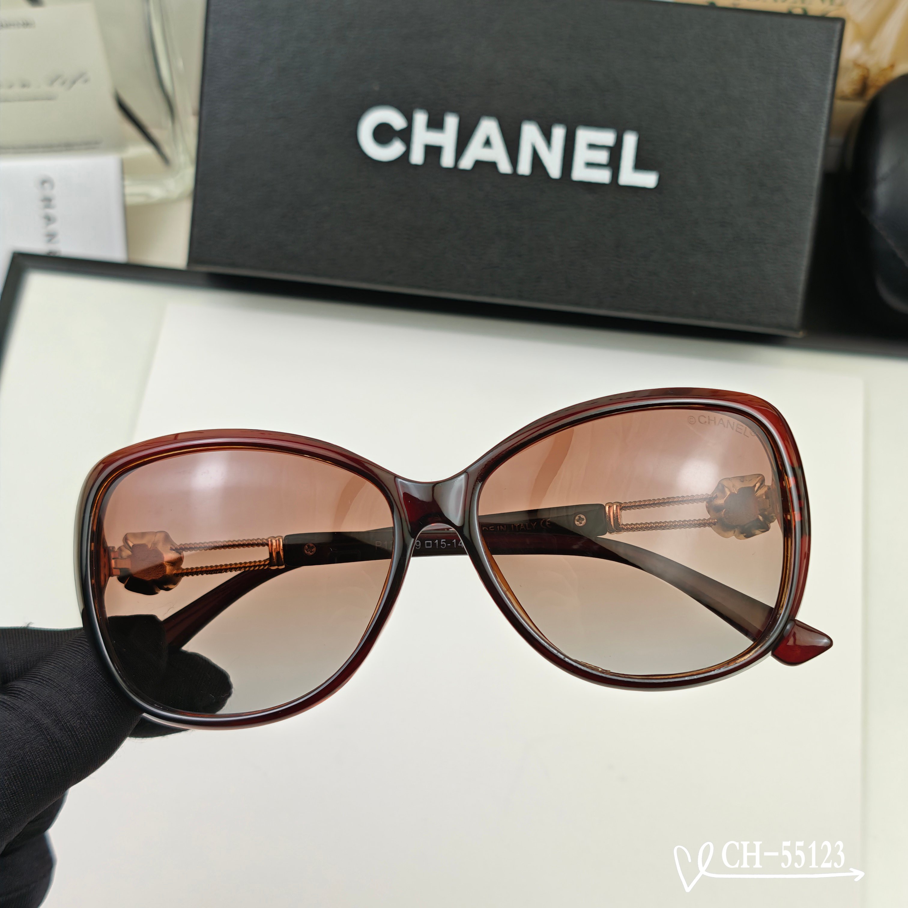 👓.【法国香奈儿-CHANEL】 🕶.【宝丽来树脂高清镜片】 ⭐️.【TR镜架-轻便佩戴舒适】 🌟.【s