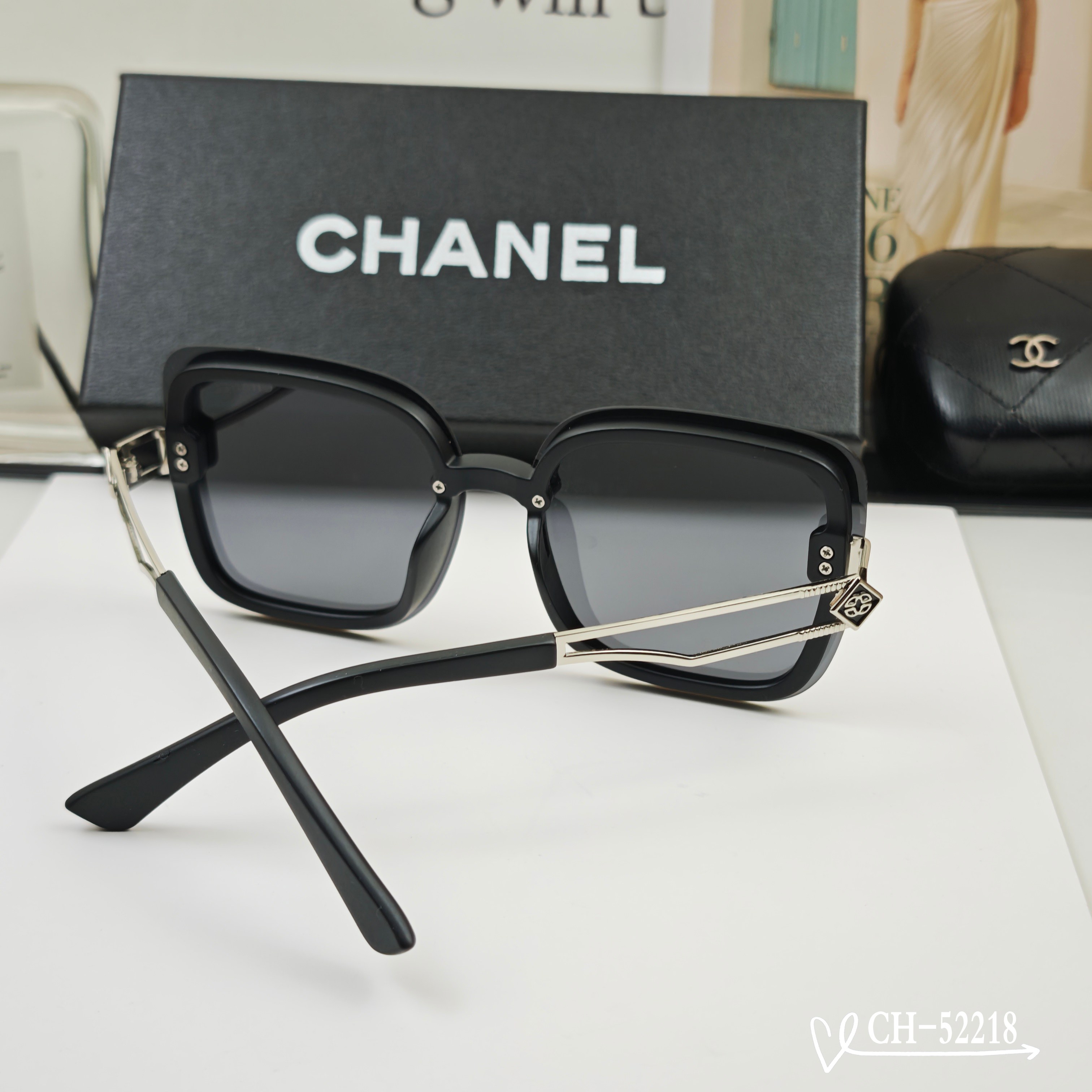 👓.【法国香奈儿-CHANEL】 🕶.【宝丽来树脂高清镜片】 ⭐️.【TR镜架-轻便佩戴舒适】 🌟.【s
