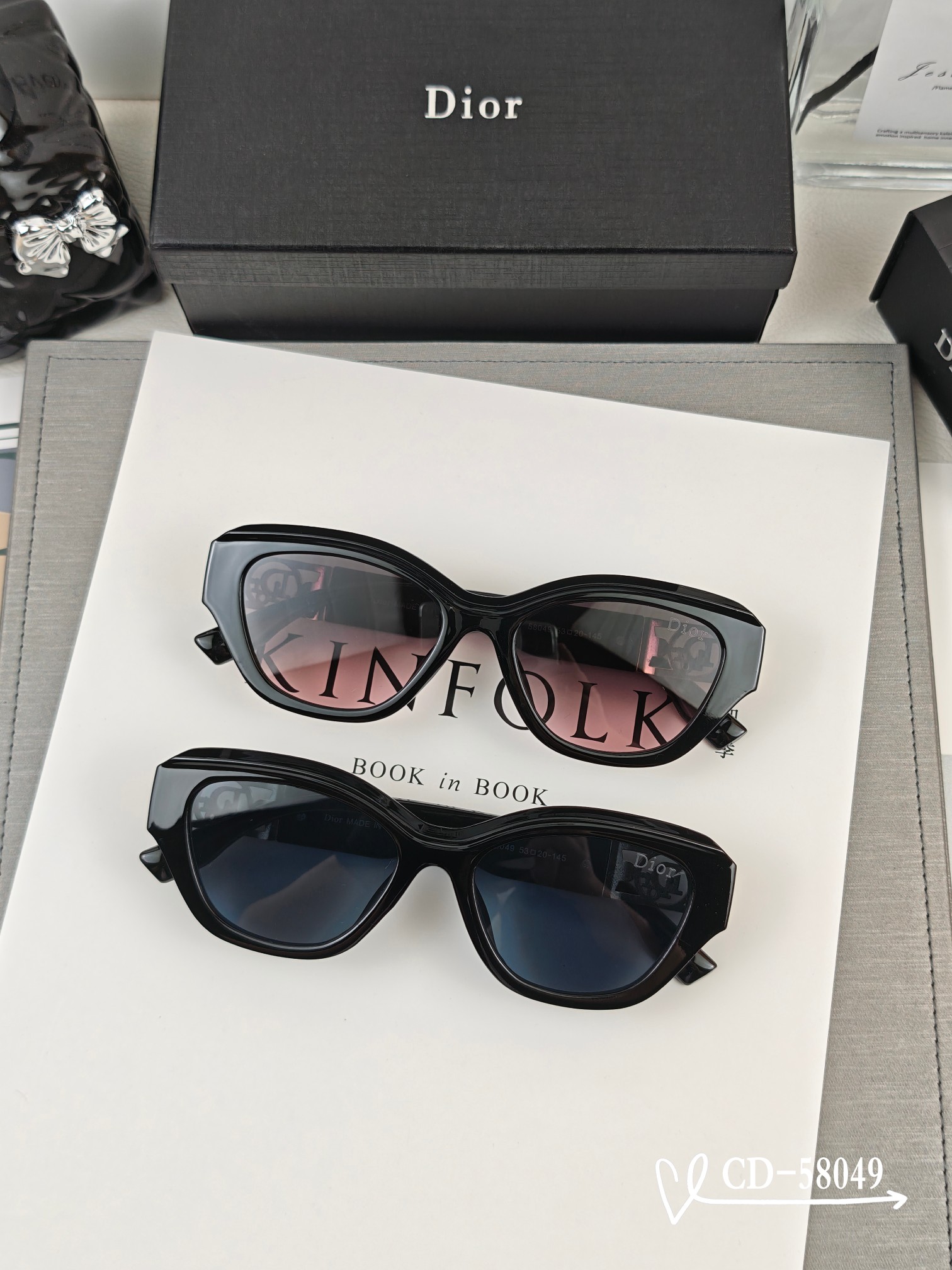 👓.【法国迪奥-DIOR】 🕶️.【宝丽来树脂偏光镜片】 ⭐️.【TR90镜架轻便佩戴舒适】 🌟.【si