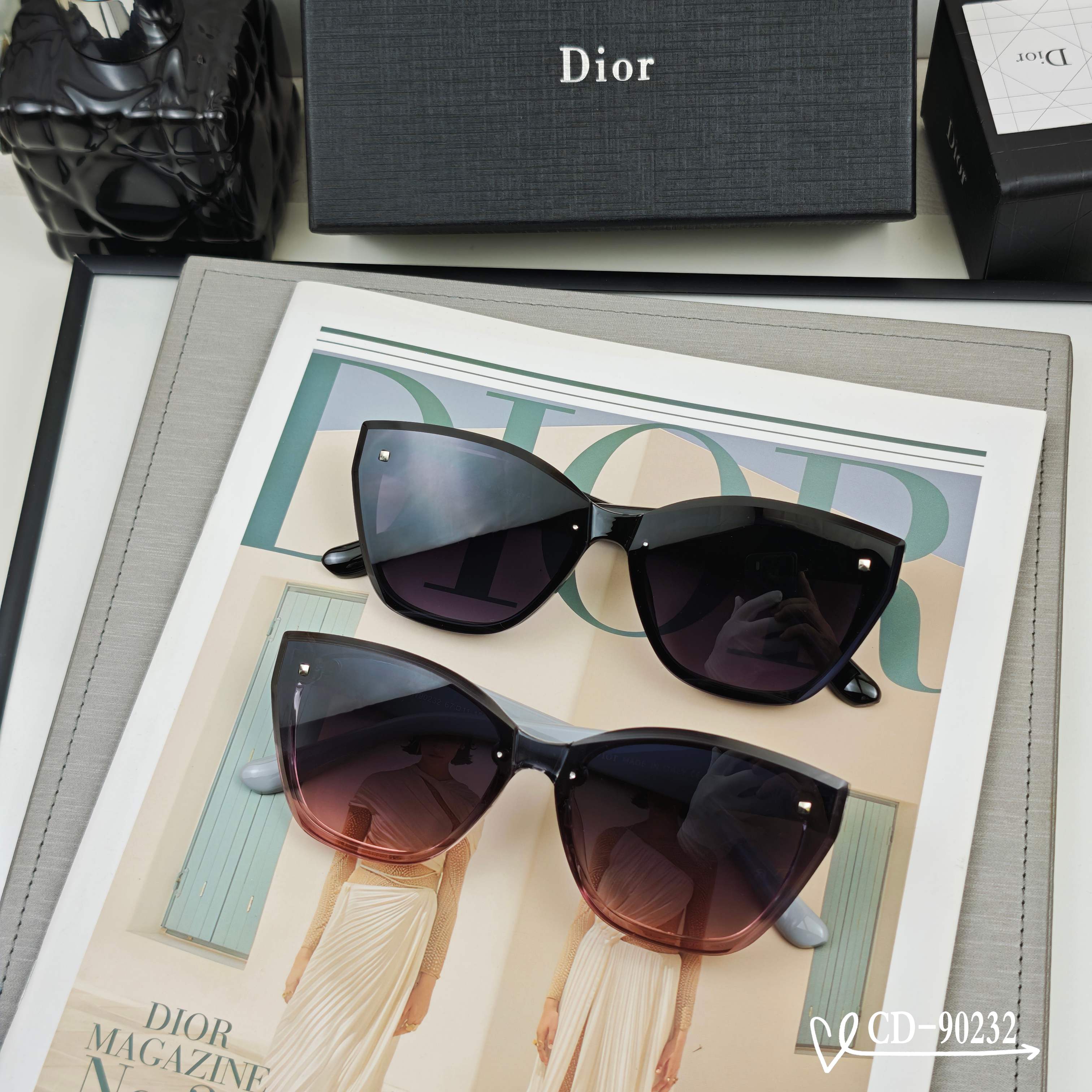 👓.【法国迪奥-DIOR】 🕶️.【宝丽来树脂偏光镜片】 ⭐️.【TR90镜架轻便佩戴舒适】 🌟.【si
