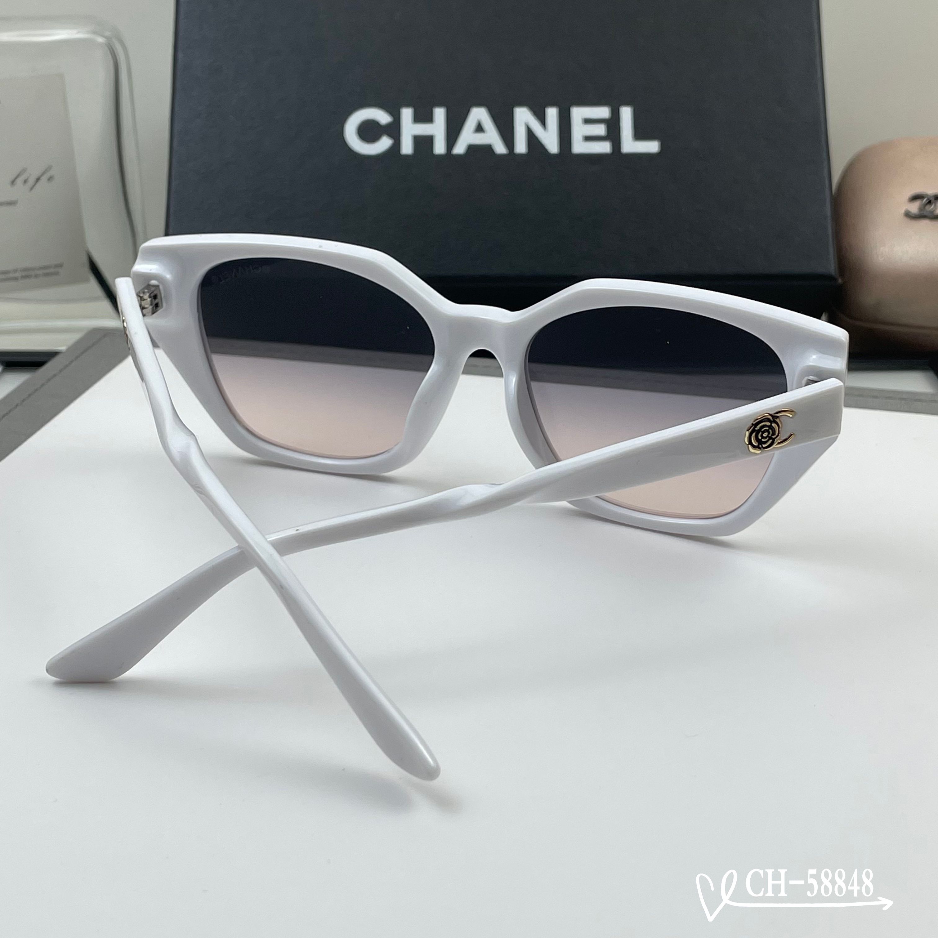 👓.【法国香奈儿-CHANEL】 🕶.【宝丽来树脂高清镜片】 ⭐️.【TR镜架-轻便佩戴舒适】 🌟.【s