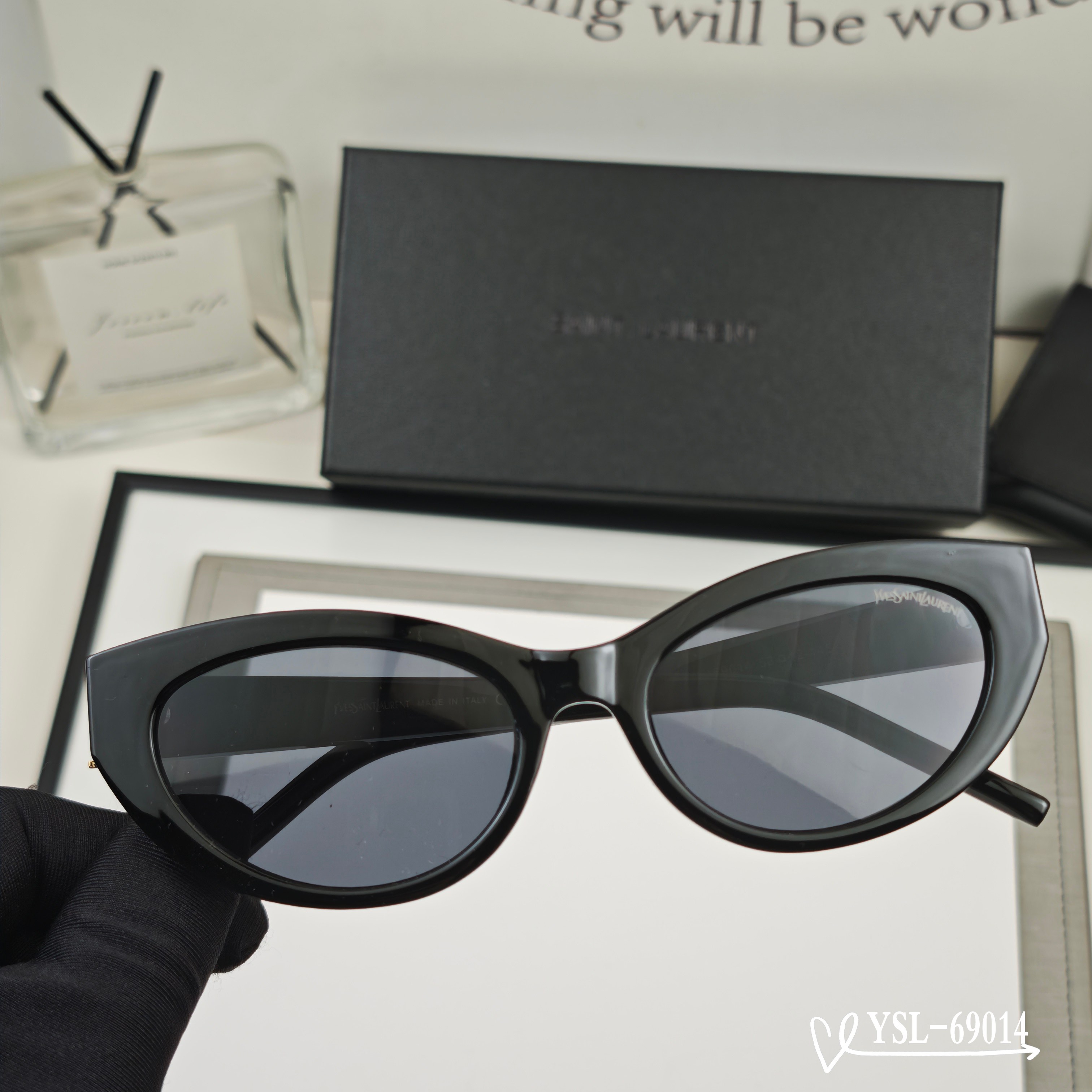👓.【圣罗兰-ysl】         🕶.【宝丽来树脂高清镜片】         ⭐️ .【TR90镜