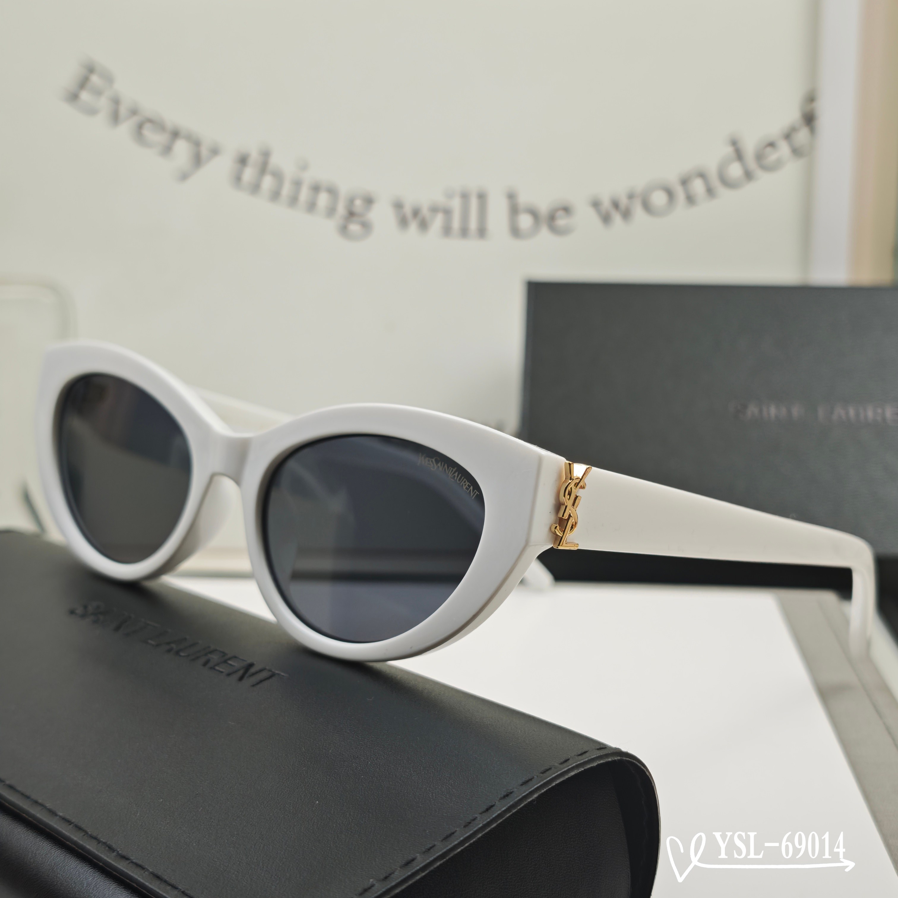 👓.【圣罗兰-ysl】         🕶.【宝丽来树脂高清镜片】         ⭐️ .【TR90镜