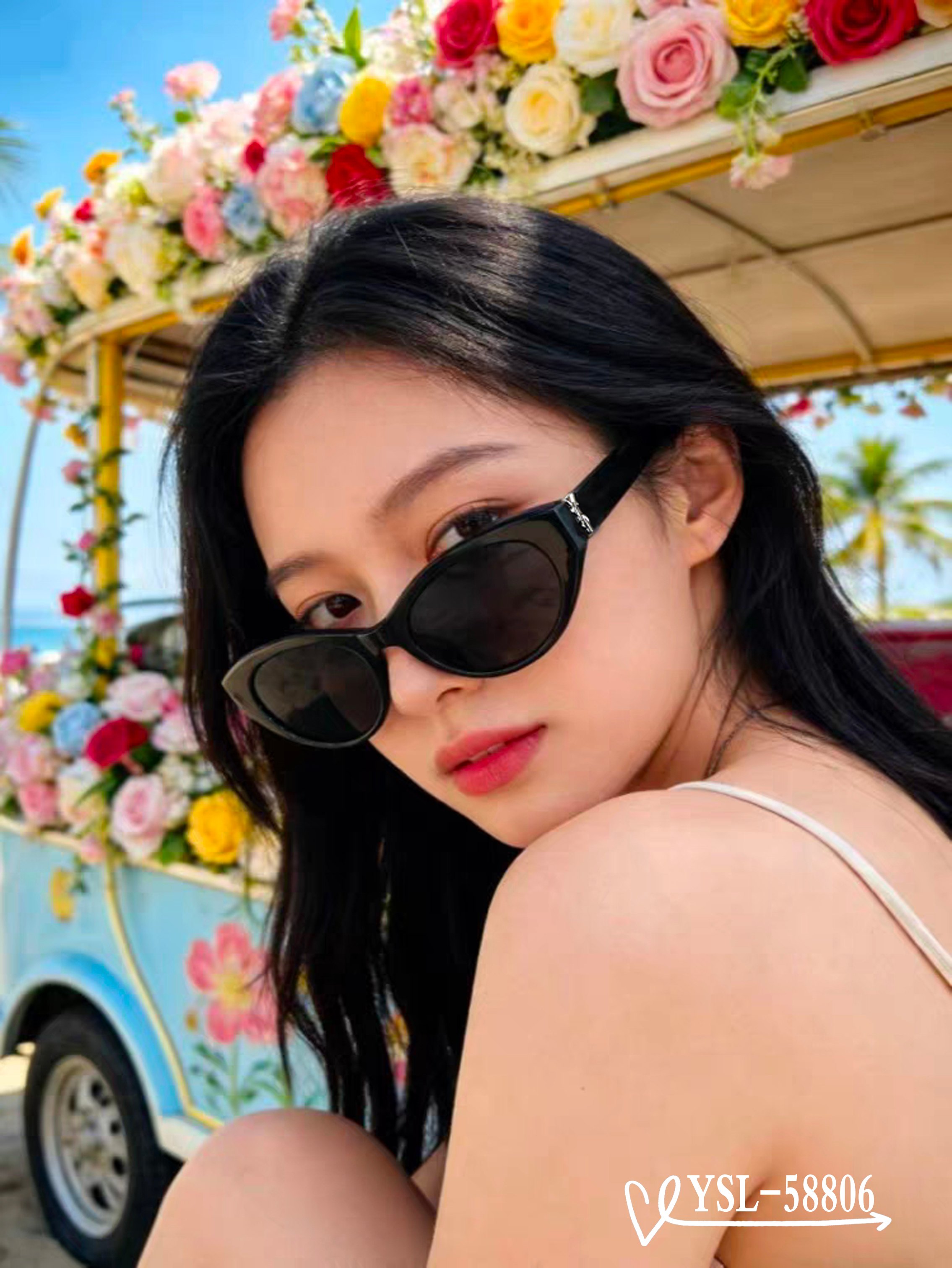 👓.【圣罗兰-ysl】 🕶.【宝丽来树脂高清镜片】 ⭐️ .【TR90镜架-轻便佩戴舒适】 🌟 .【si