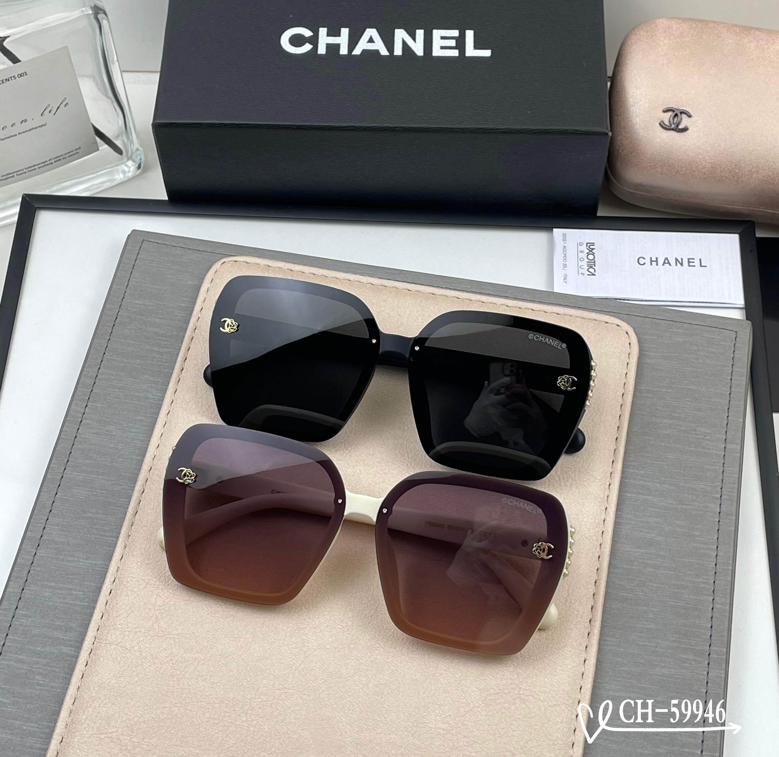 👓.【法国香奈儿-CHANEL】         🕶.【宝丽来树脂高清镜片】         ⭐️.【T