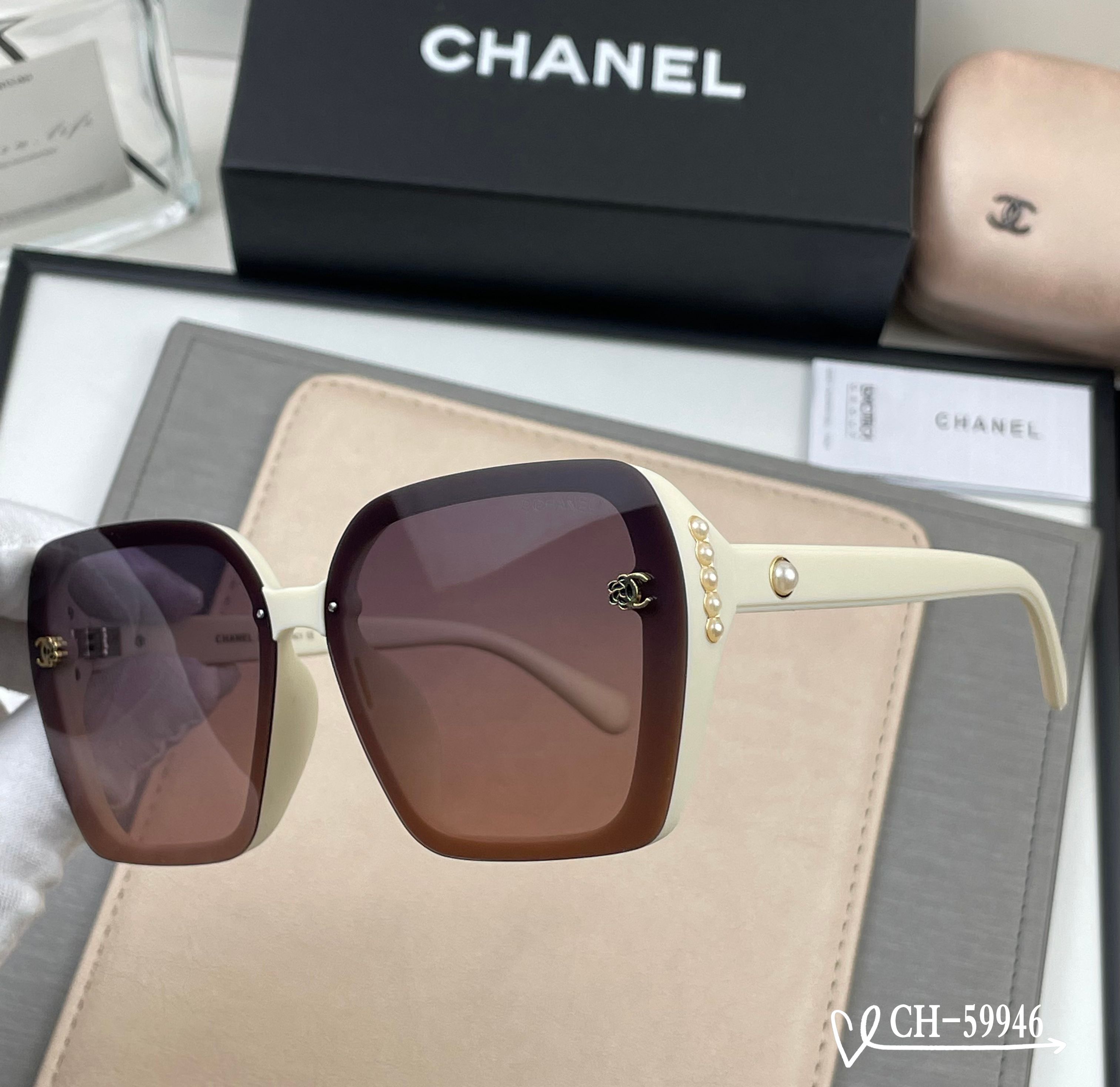 👓.【法国香奈儿-CHANEL】         🕶.【宝丽来树脂高清镜片】         ⭐️.【T