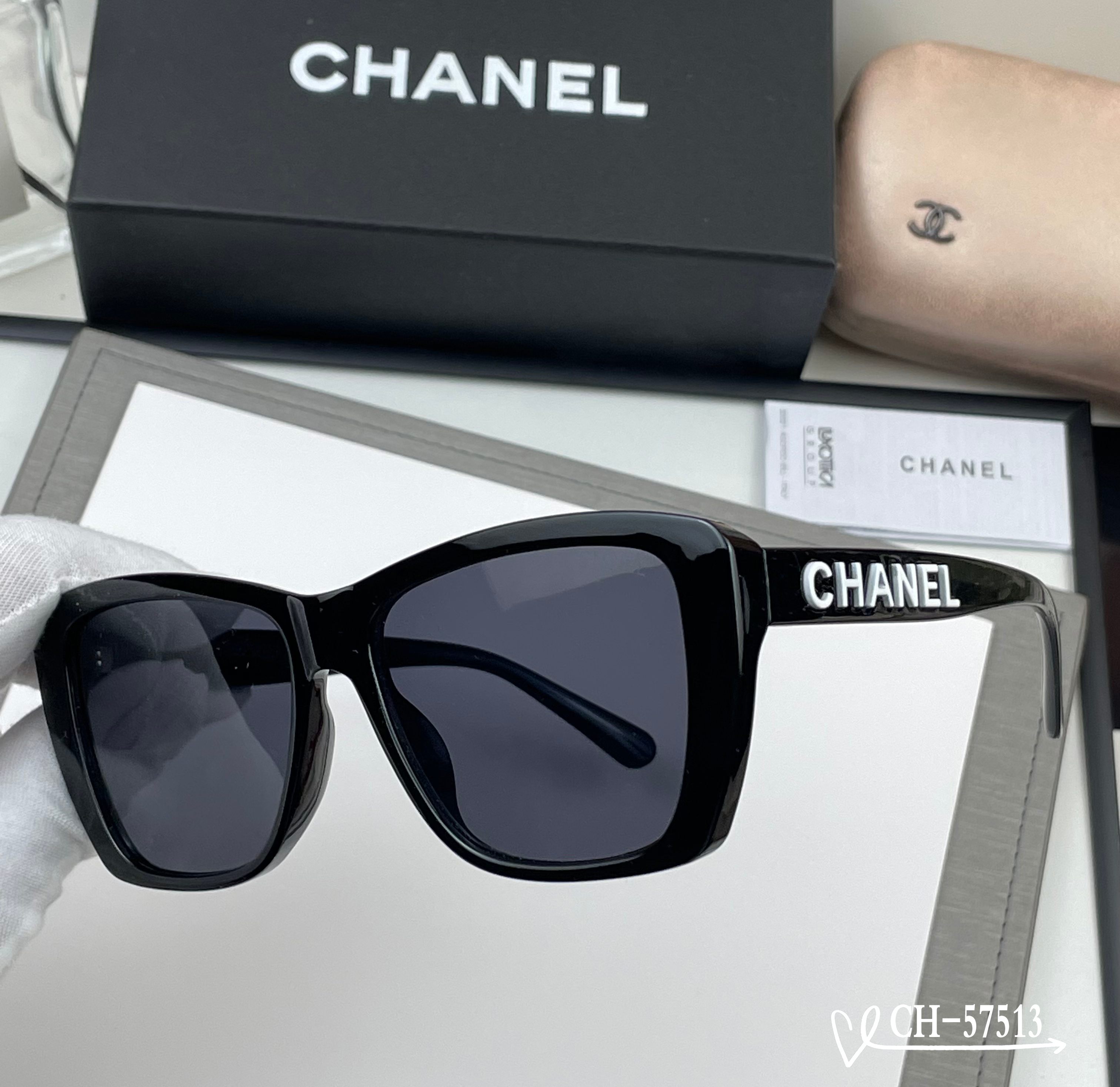 👓.【法国香奈儿-CHANEL】         🕶.【宝丽来树脂高清镜片】         ⭐️.【T