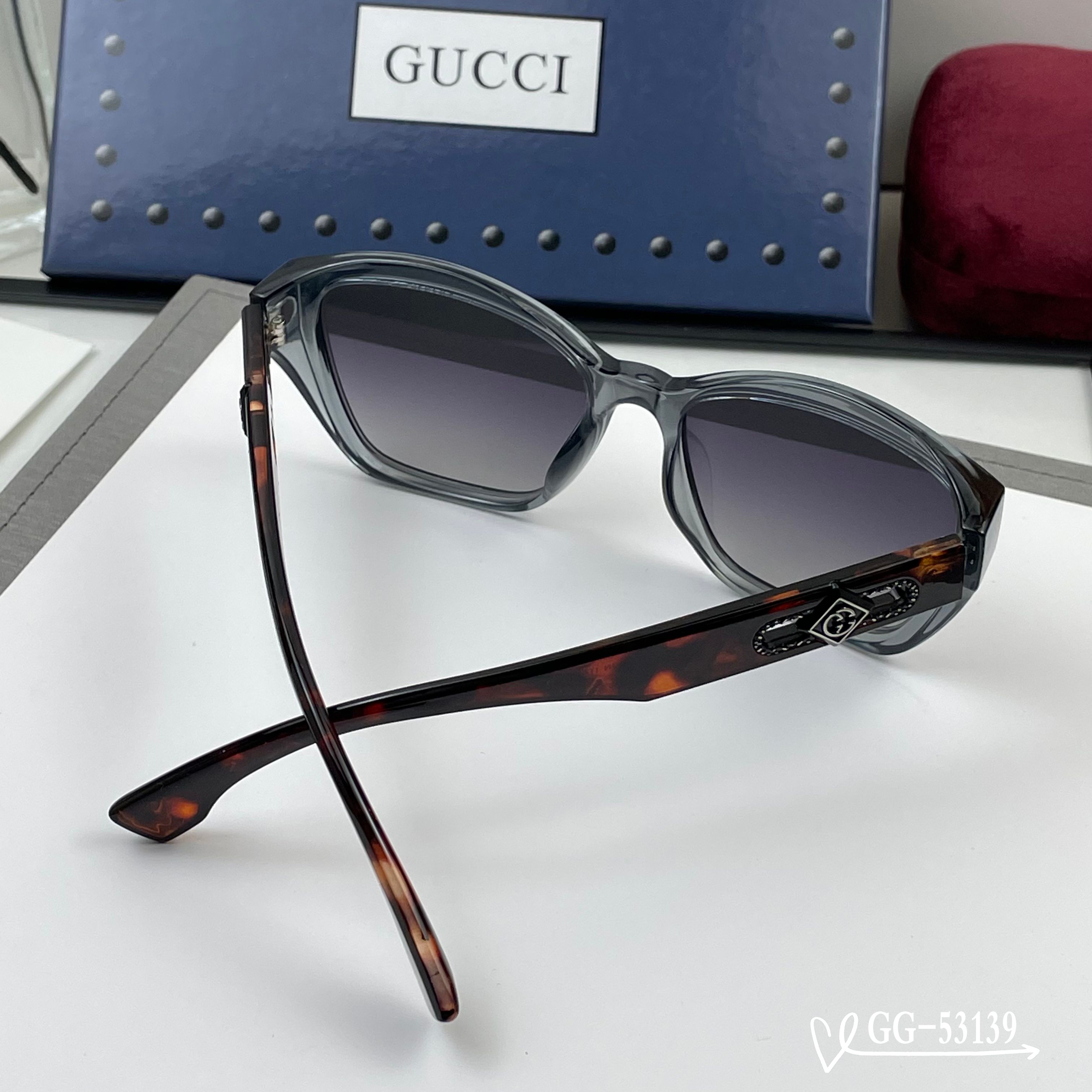 👓.【意大利古奇-GUCCI】 🕶.【宝丽来树脂高清镜片】 ⭐️.【TR镜架-轻便佩戴舒适】 🌟.【si
