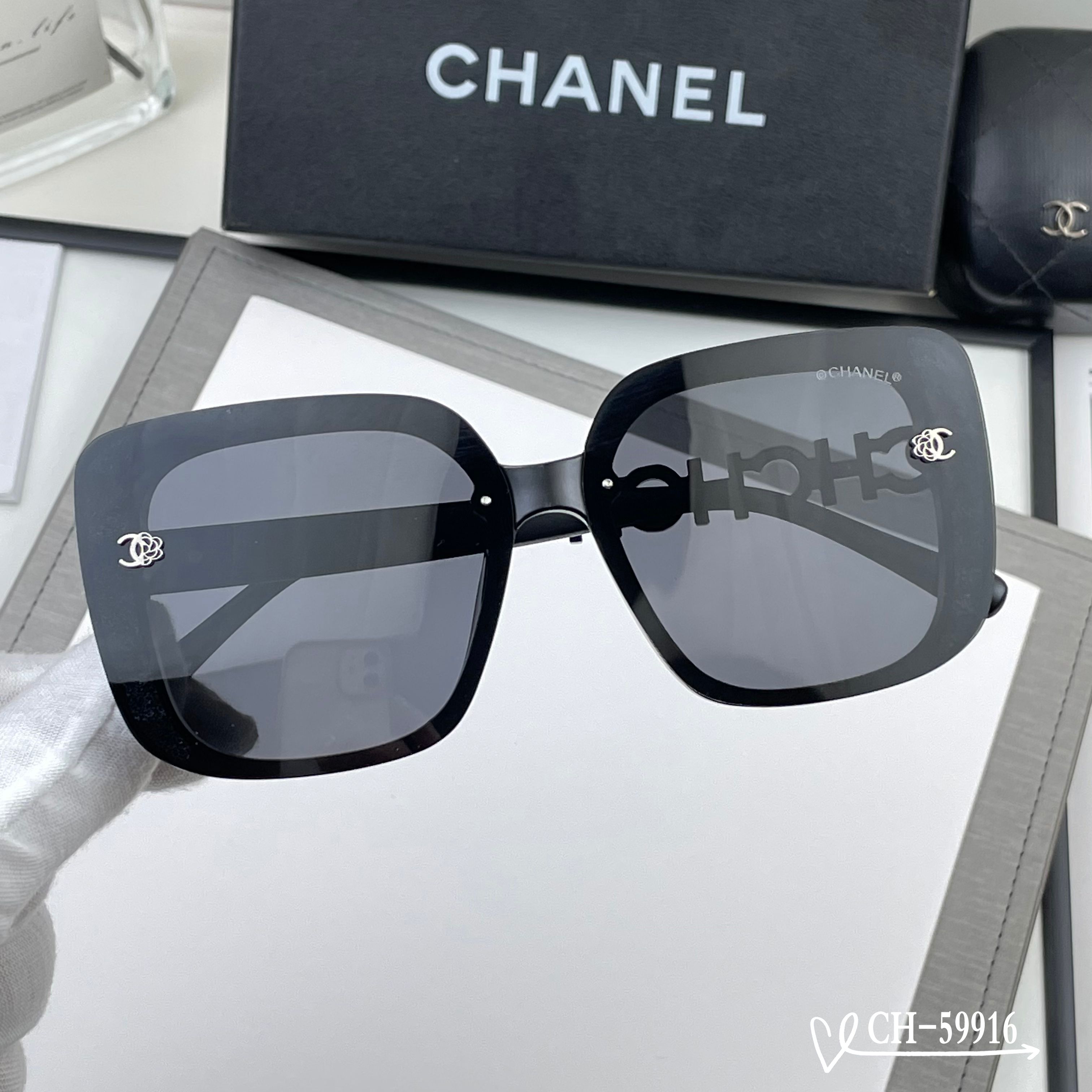 👓.【法国香奈儿-CHANEL】 🕶.【宝丽来树脂高清镜片】 ⭐️.【TR镜架-轻便佩戴舒适】 🌟.【s