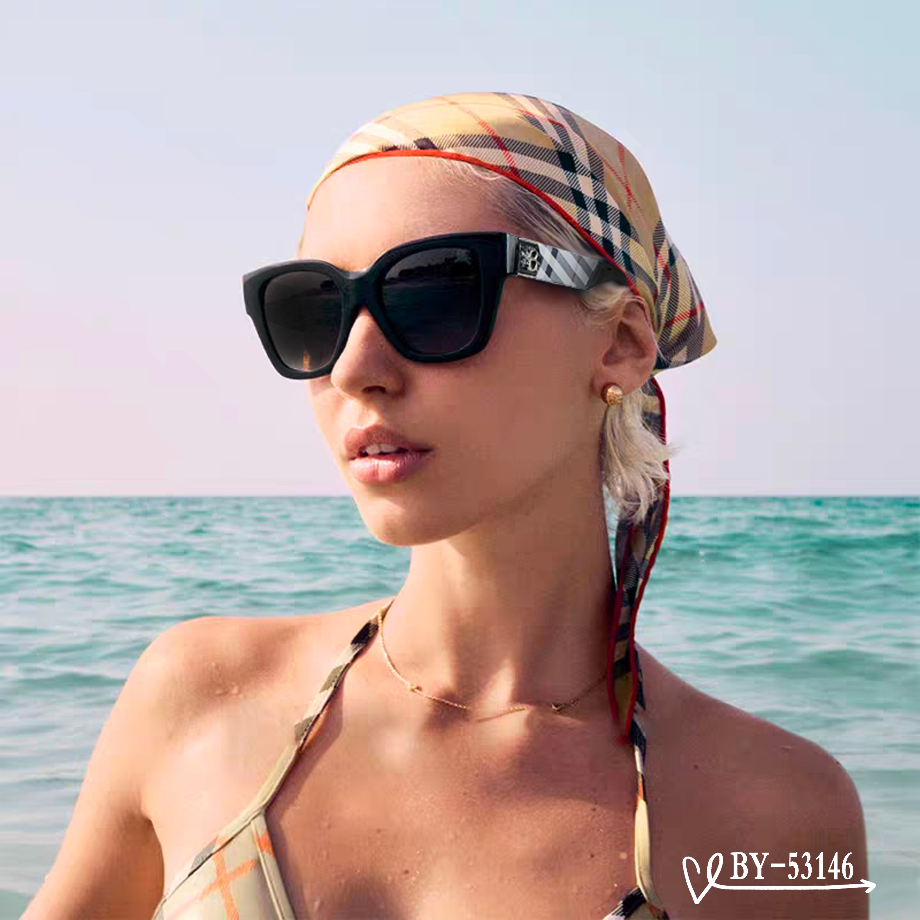 👓.【Burberry-巴宝莉】 🕶.【宝丽来树脂偏光镜片】 ⭐️ .【TR镜架轻便佩戴舒适】 🌟 .【