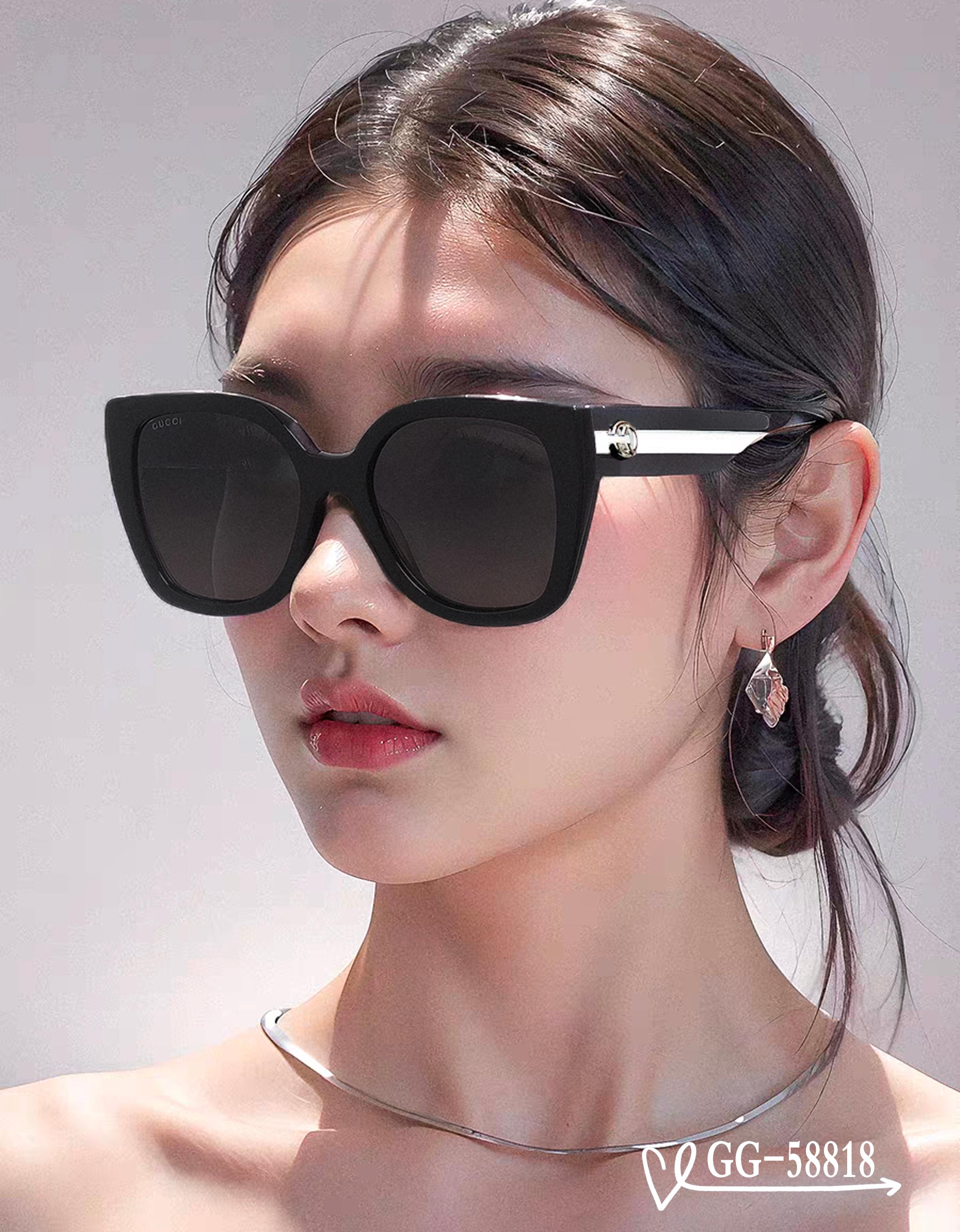 👓.【意大利古奇-GUCCI】 🕶.【宝丽来树脂高清镜片】 ⭐️.【TR镜架-轻便佩戴舒适】 🌟.【si