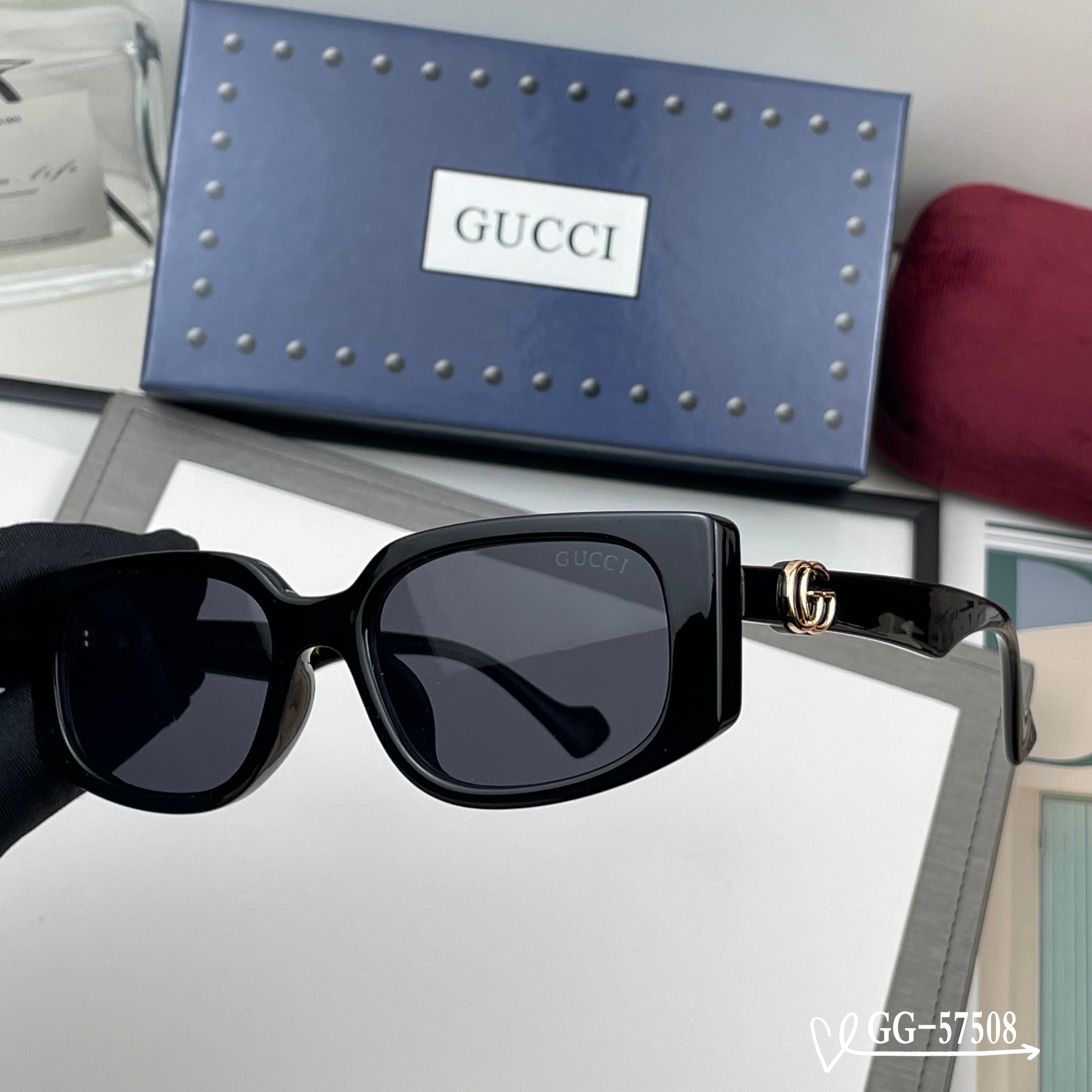👓.【意大利古奇-GUCCI】 🕶.【宝丽来树脂高清镜片】 ⭐️.【TR镜架-轻便佩戴舒适】 🌟.【si