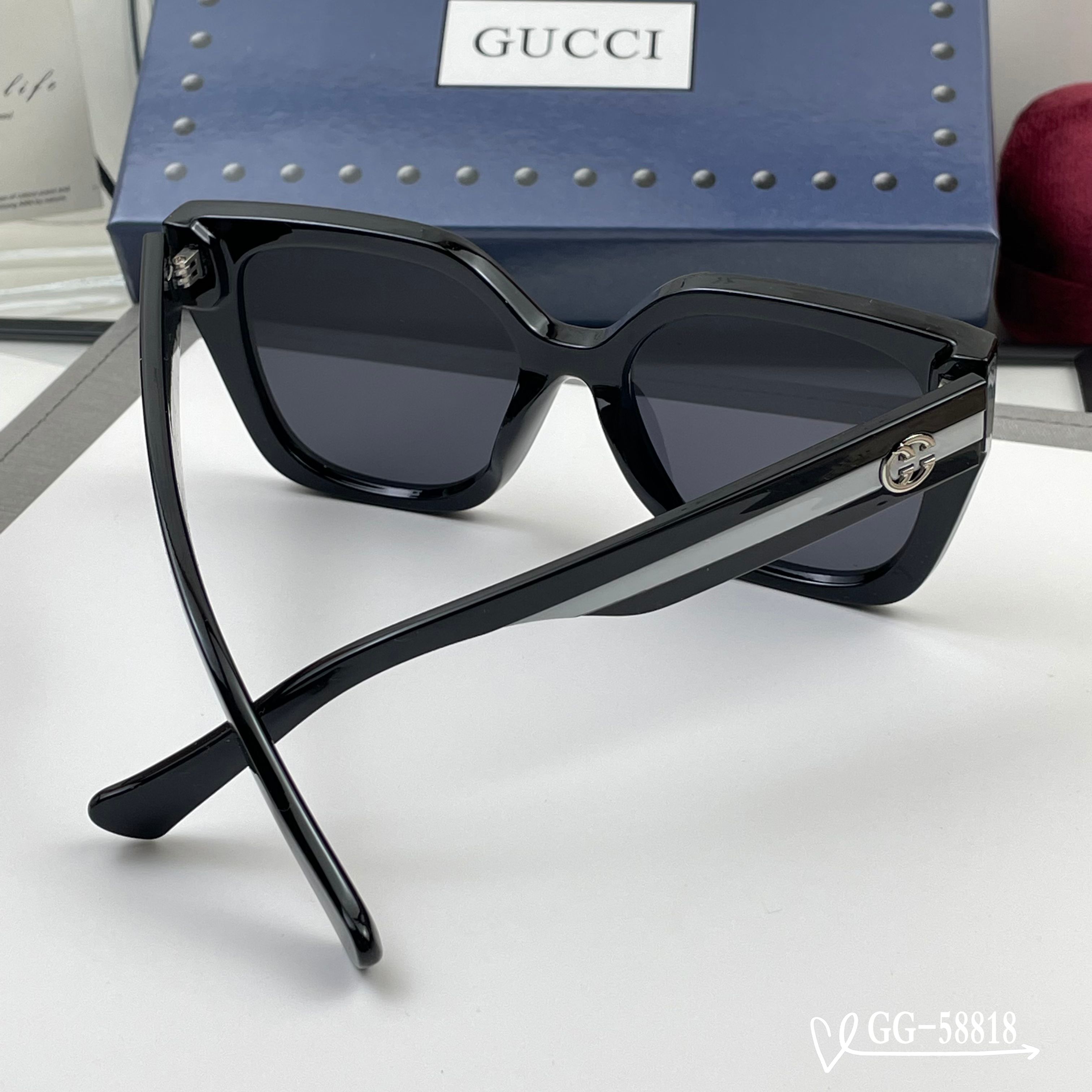 👓.【意大利古奇-GUCCI】 🕶.【宝丽来树脂高清镜片】 ⭐️.【TR镜架-轻便佩戴舒适】 🌟.【si