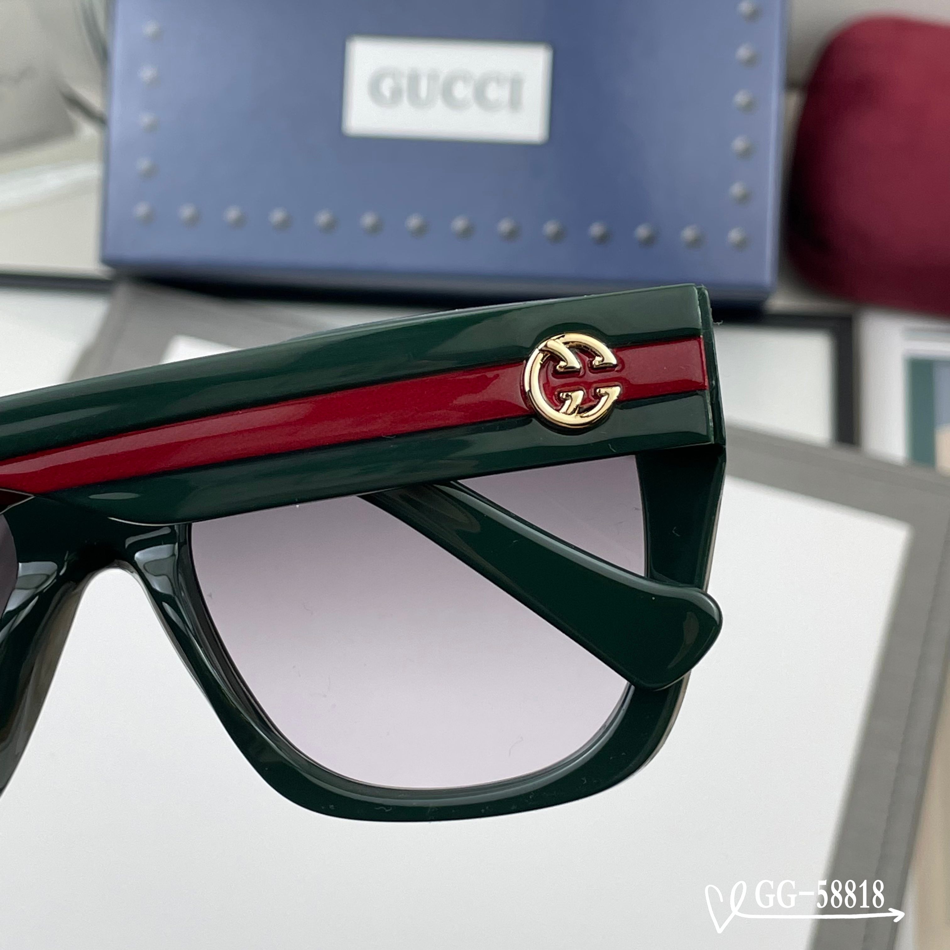 👓.【意大利古奇-GUCCI】 🕶.【宝丽来树脂高清镜片】 ⭐️.【TR镜架-轻便佩戴舒适】 🌟.【si