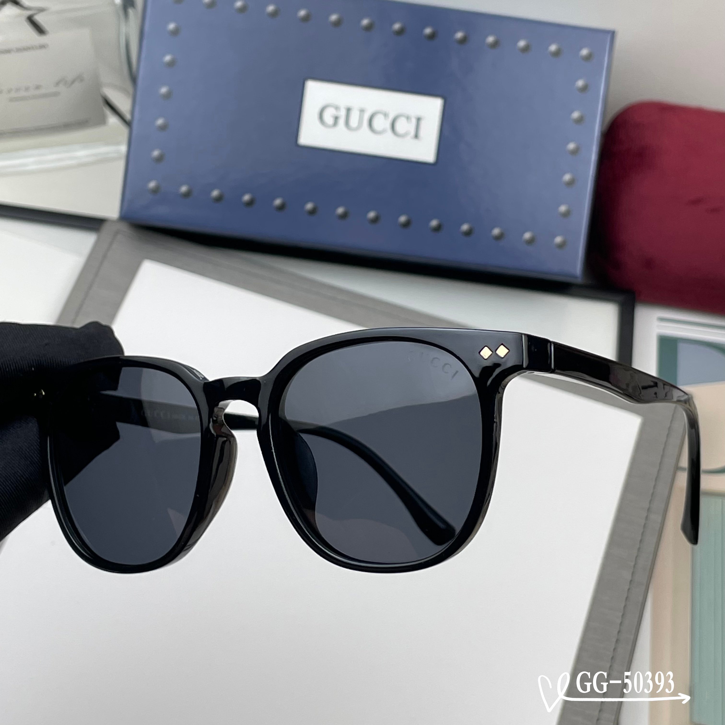 👓.【意大利古奇-GUCCI】 🕶.【宝丽来树脂高清镜片】 ⭐️.【TR镜架-轻便佩戴舒适】 🌟.【si