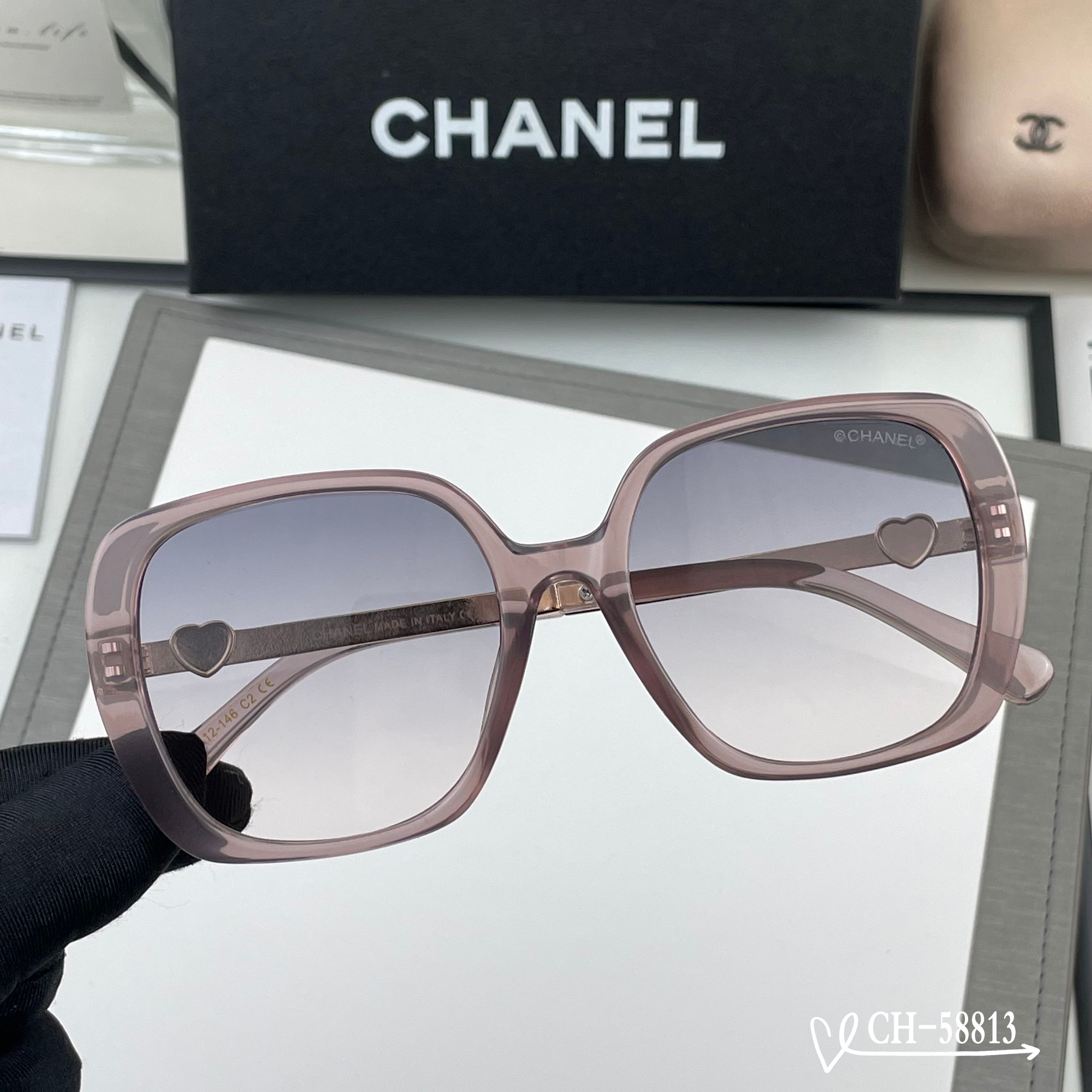 👓.【法国香奈儿-CHANEL】 🕶.【宝丽来树脂高清镜片】 ⭐️.【TR镜架-轻便佩戴舒适】 🌟.【s