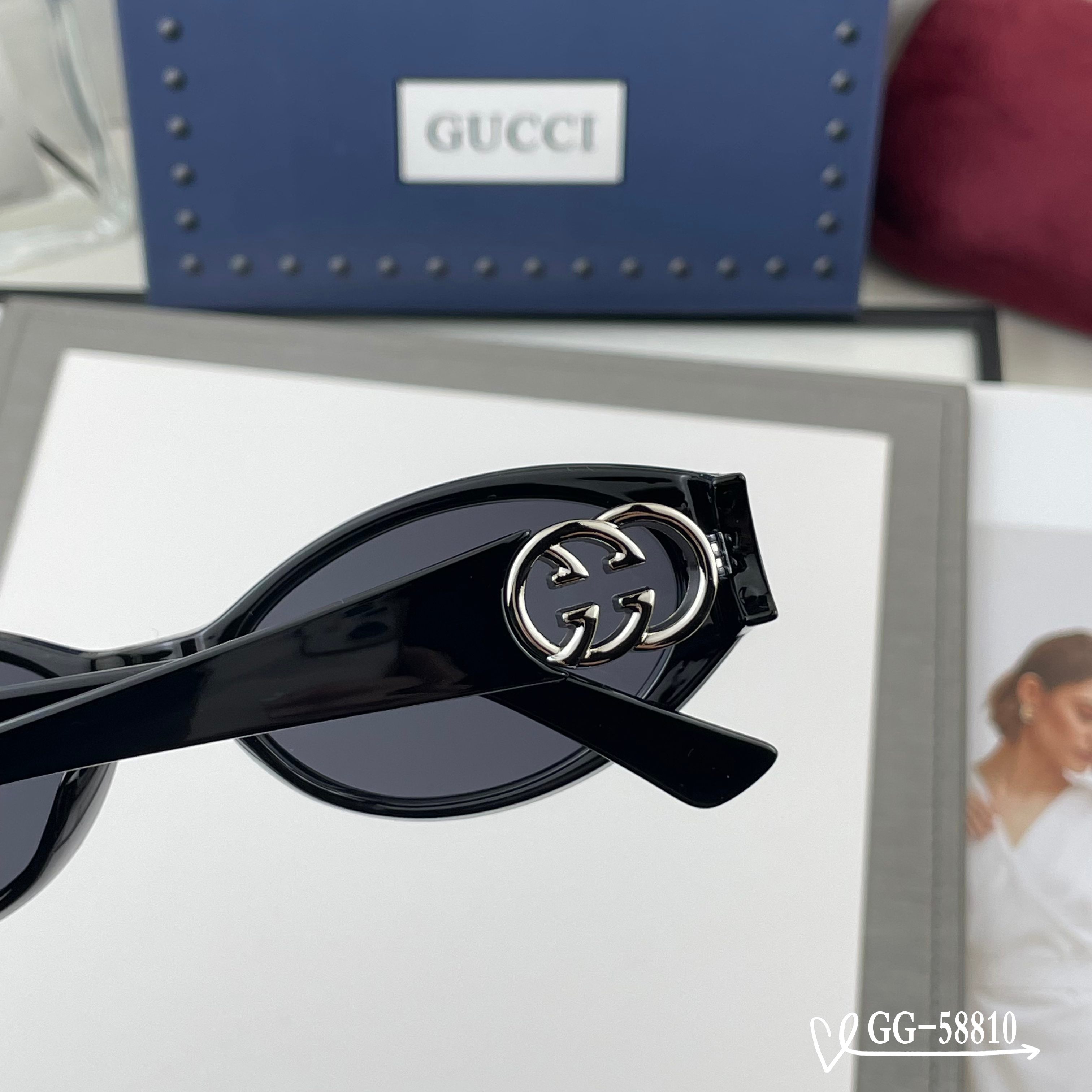 👓.【意大利古奇-GUCCI】 🕶.【宝丽来树脂高清镜片】 ⭐️.【TR镜架-轻便佩戴舒适】 🌟.【si