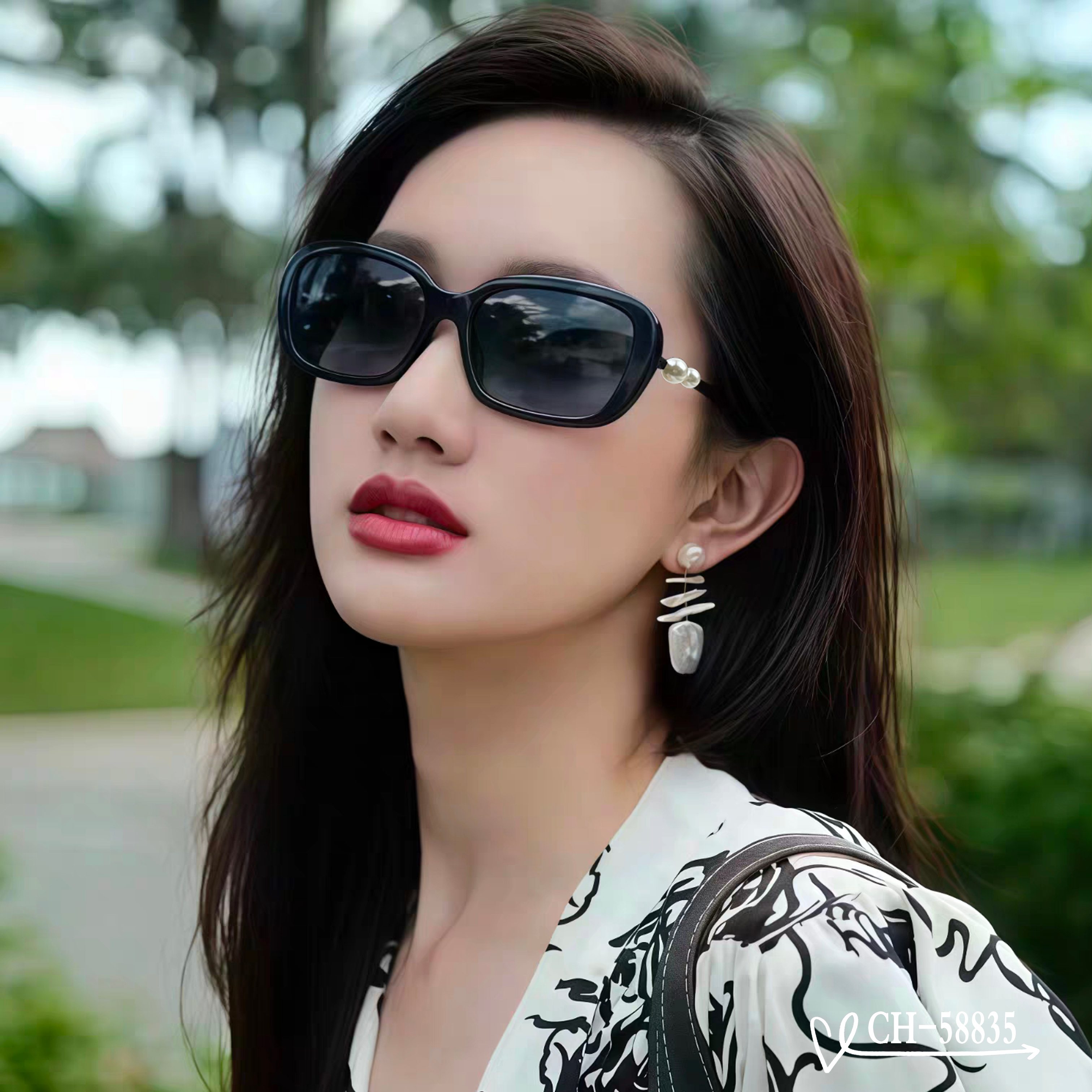 👓.【法国香奈儿-CHANEL】         🕶.【宝丽来树脂高清镜片】         ⭐️.【T