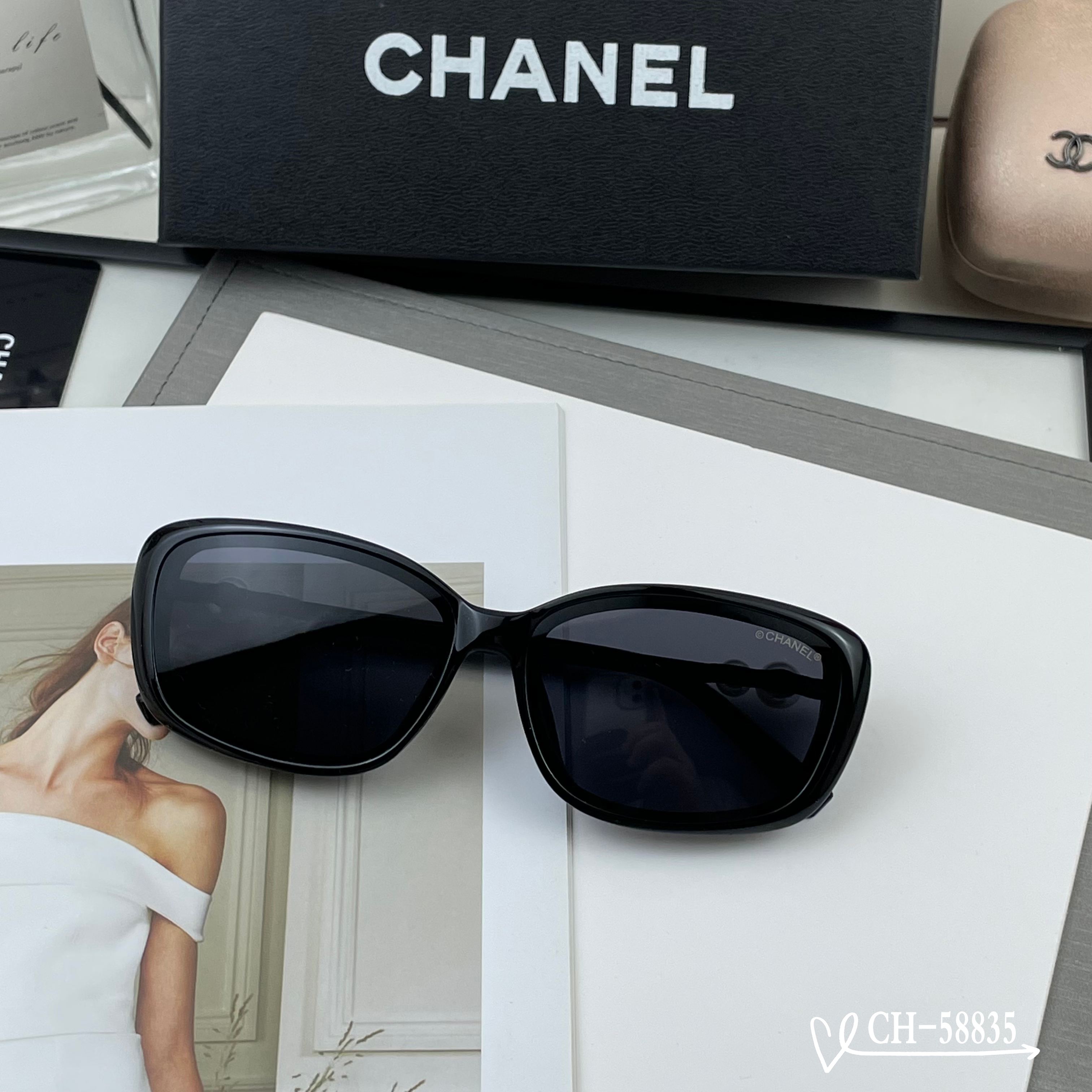 👓.【法国香奈儿-CHANEL】         🕶.【宝丽来树脂高清镜片】         ⭐️.【T