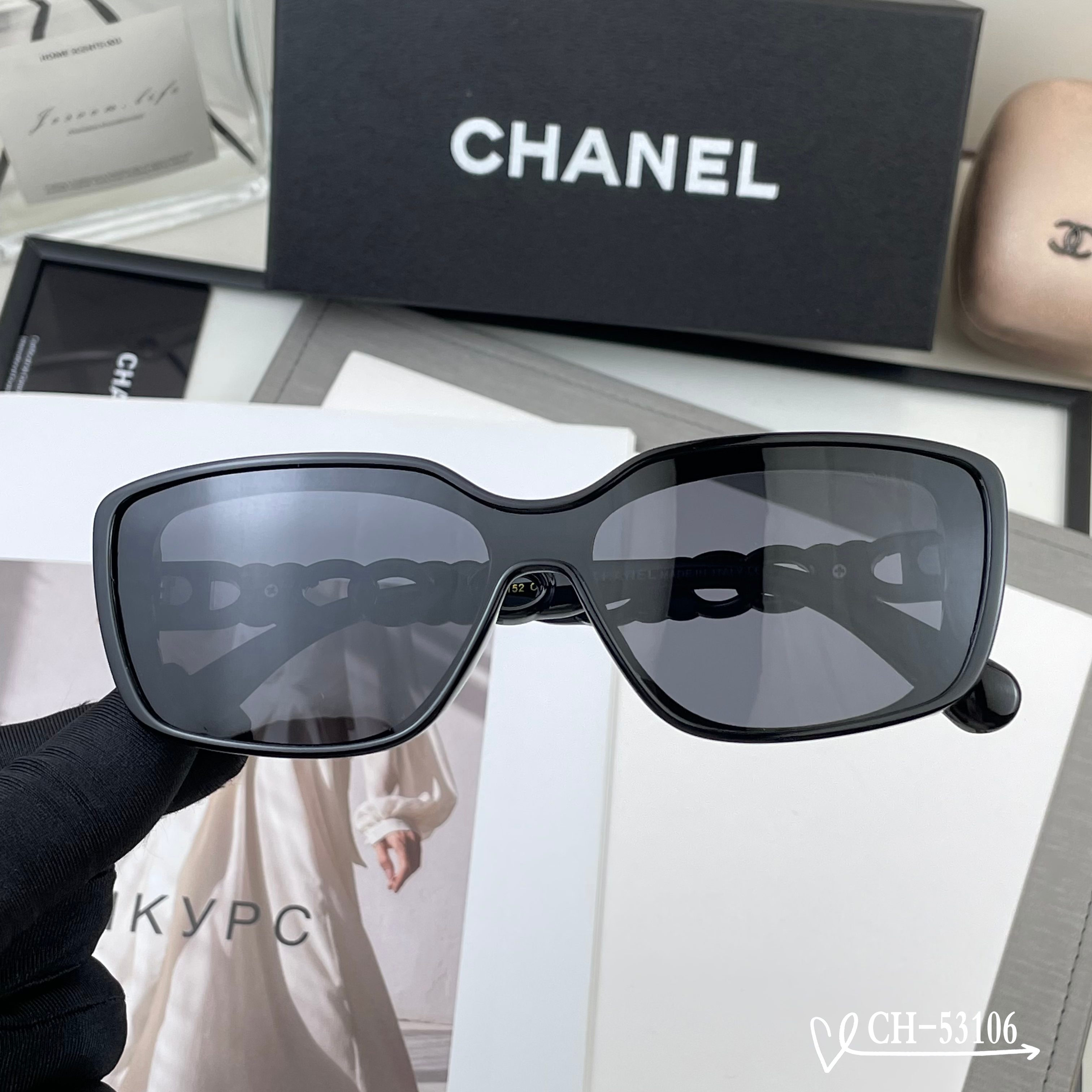 👓.【法国香奈儿-CHANEL】 🕶.【宝丽来树脂高清镜片】 ⭐️.【TR镜架-轻便佩戴舒适】 🌟.【s