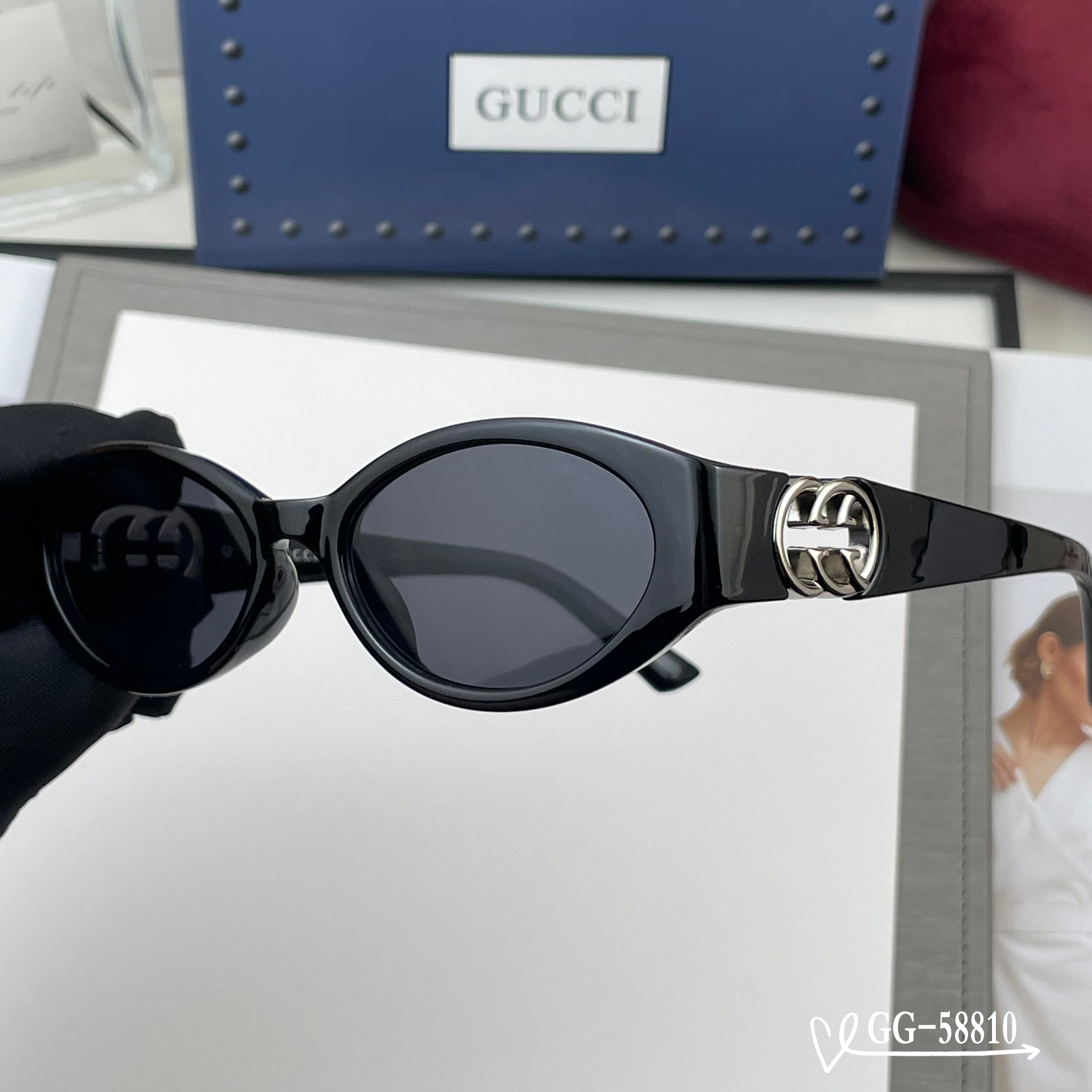 👓.【意大利古奇-GUCCI】 🕶.【宝丽来树脂高清镜片】 ⭐️.【TR镜架-轻便佩戴舒适】 🌟.【si