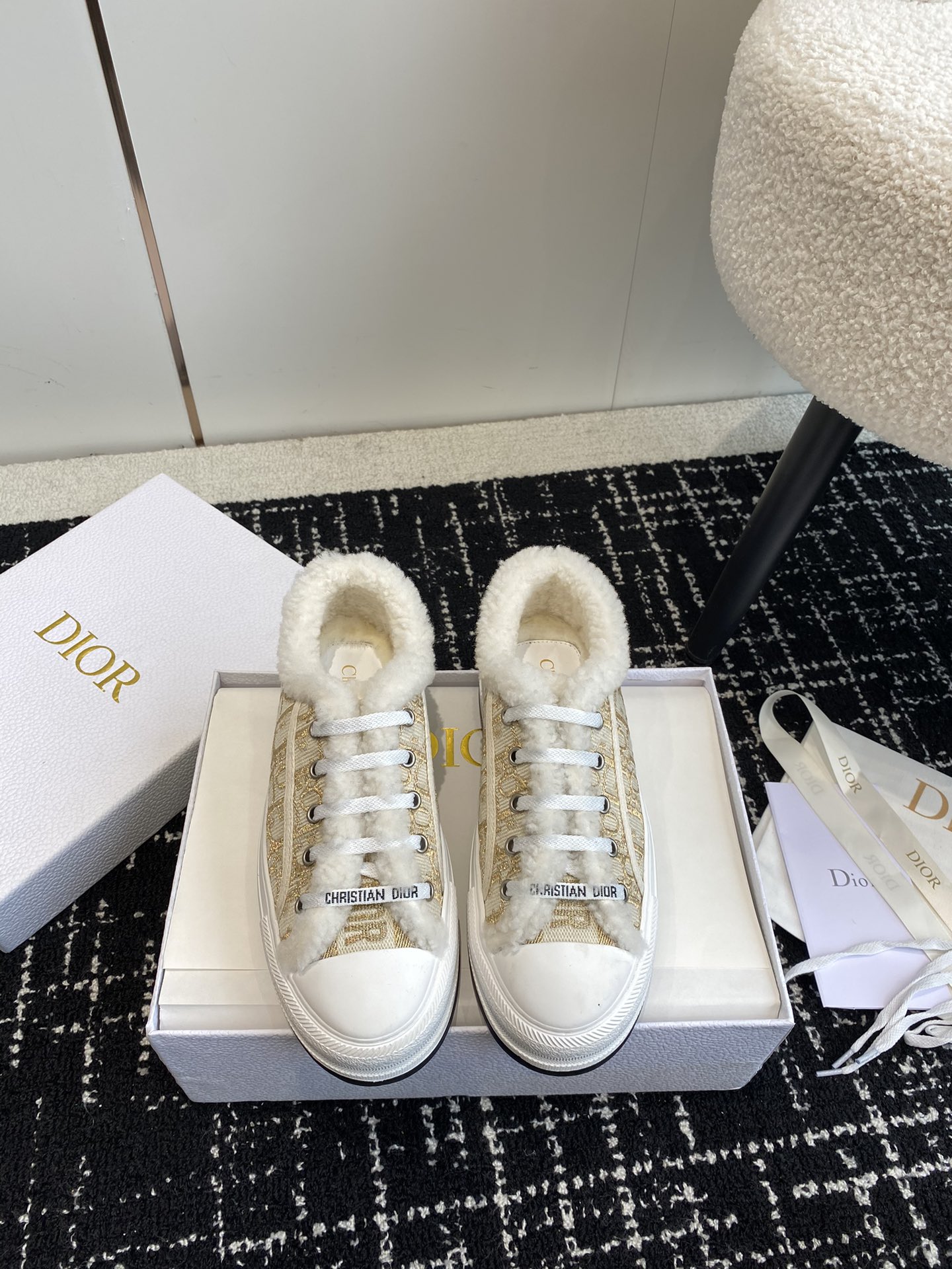 Dior Shoes Sneakers Wholesale China
 Embroidery Wool Spring Collection Sweatpants