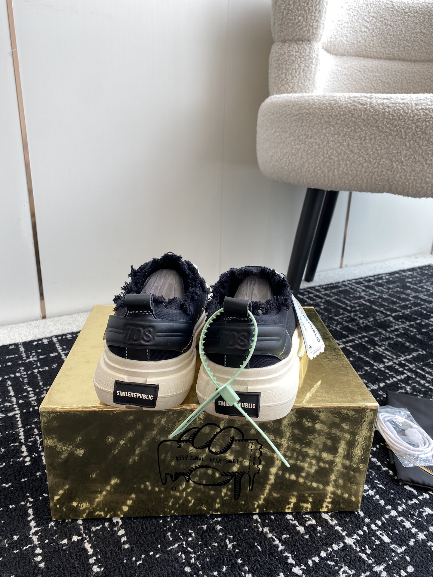 SMILEREPUBLIC Seon Jian Canvas Shoes: Retro Style for Couples’ Leisure Sneakers - 图片 8