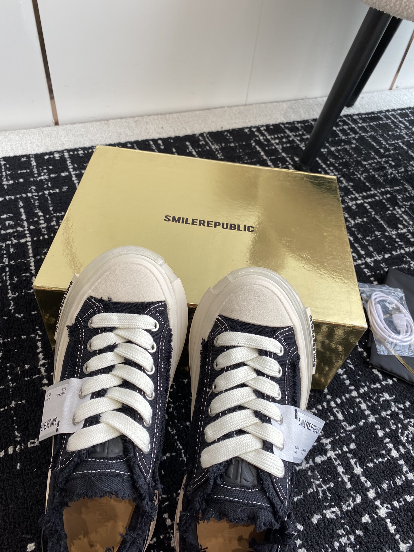 SMILEREPUBLIC Seon Jian Canvas Shoes: Retro Style for Couples’ Leisure Sneakers - 图片 5