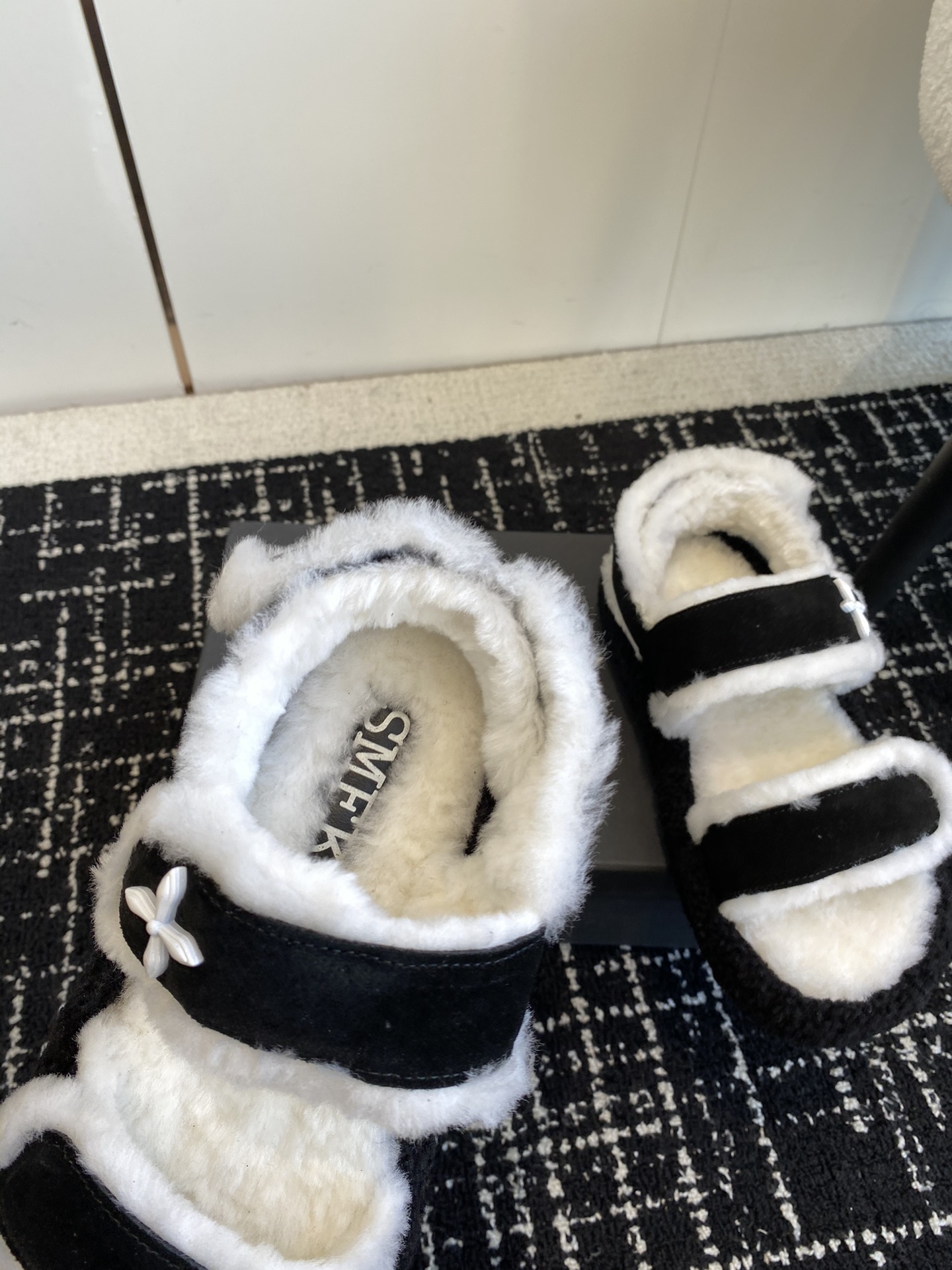 Substitute level 650 SMFK hairy sandals, with socks, it’s pretty hot, cute, stylish designs. Size: #35-40 - 图片 7