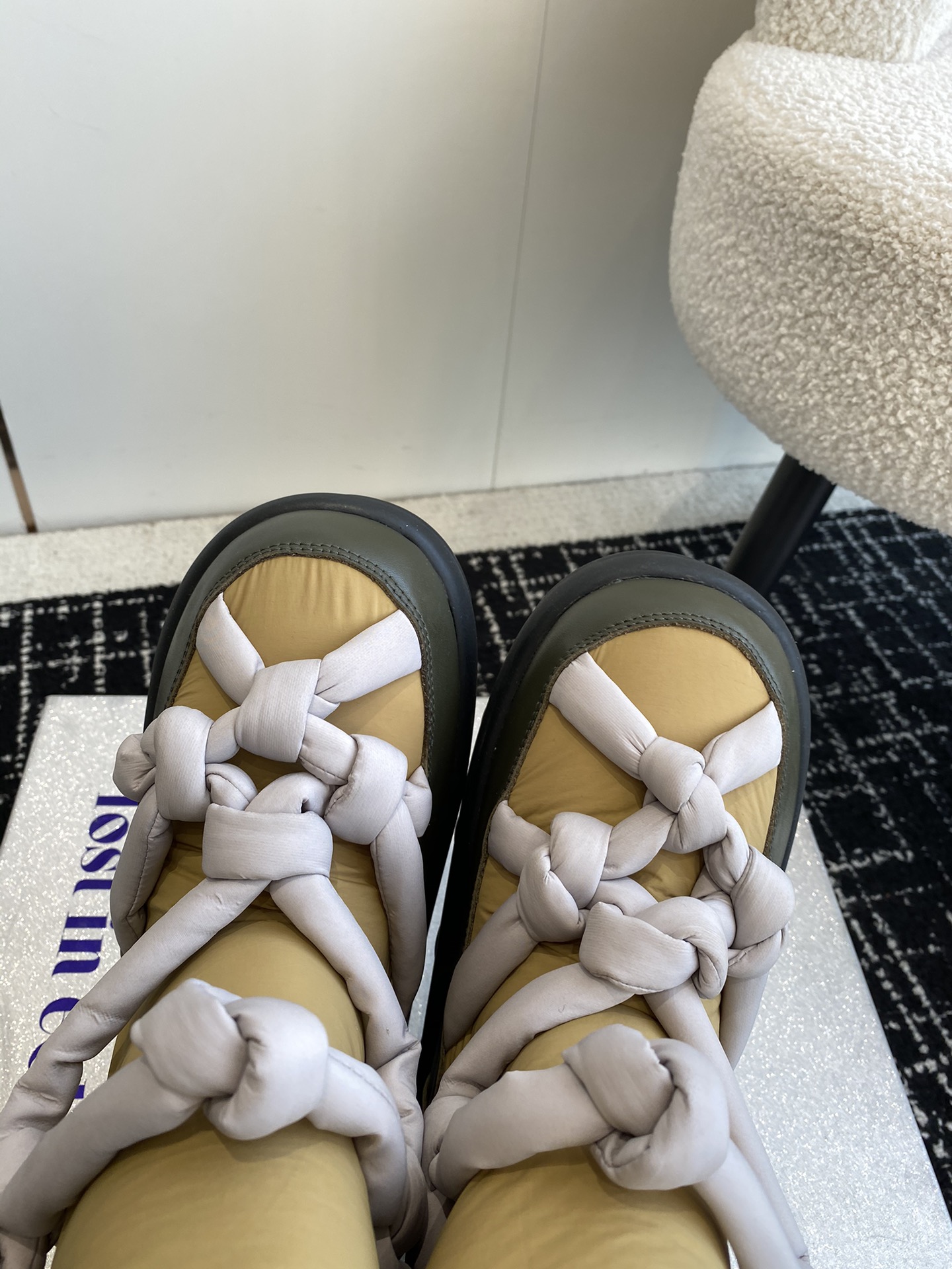 Designer Snow Boots Series: Unique Style with Customized Leather and Wool - 图片 7