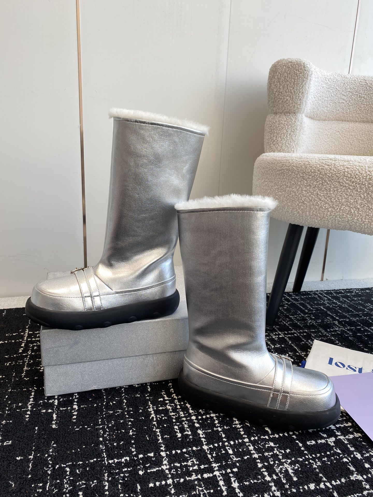 Innovative Snow Boots Series by Domestic Designers: 💰925 Substitution with Customized Leather - 图片 6
