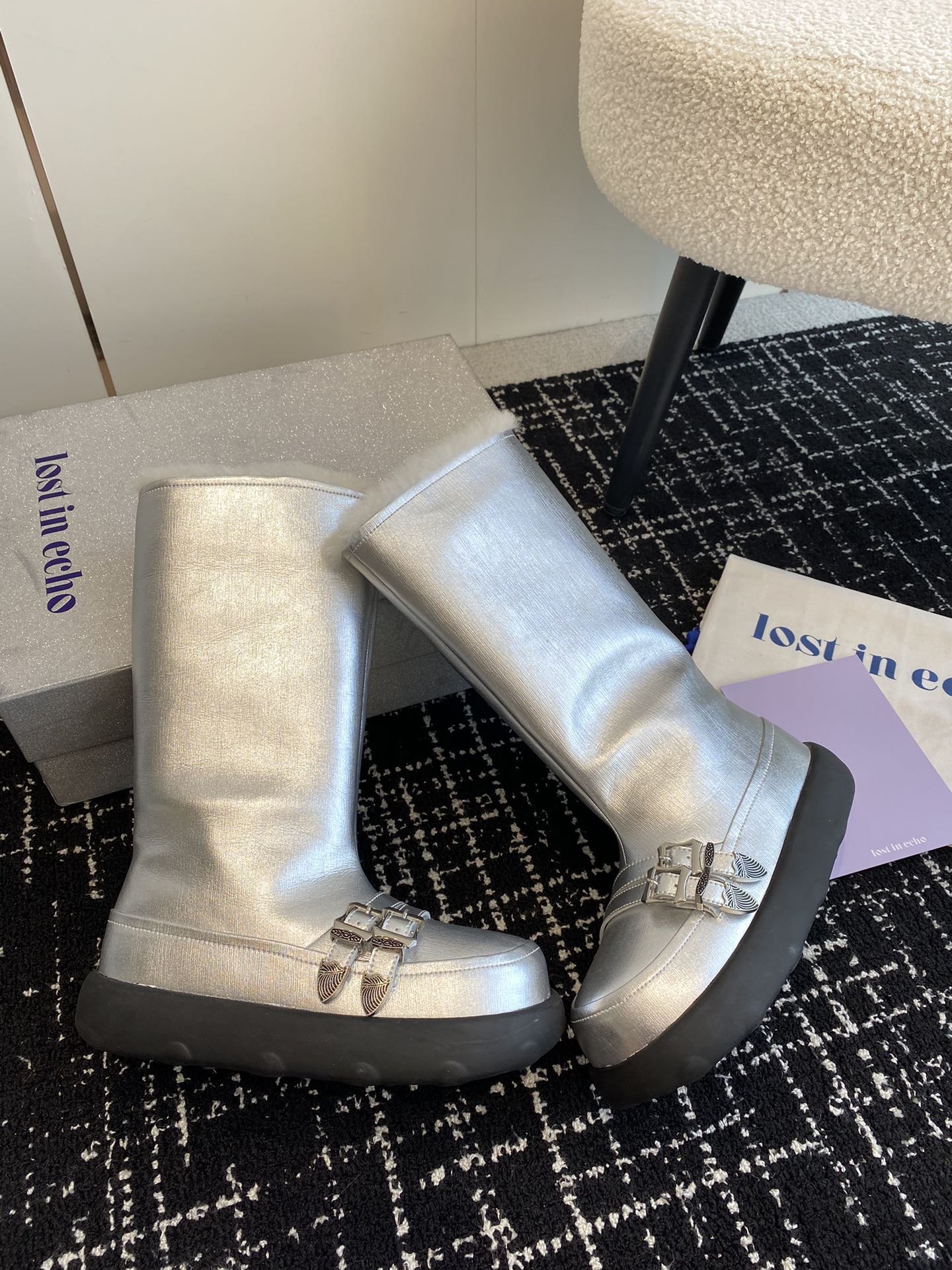 Innovative Snow Boots Series by Domestic Designers: 💰925 Substitution with Customized Leather - 图片 4