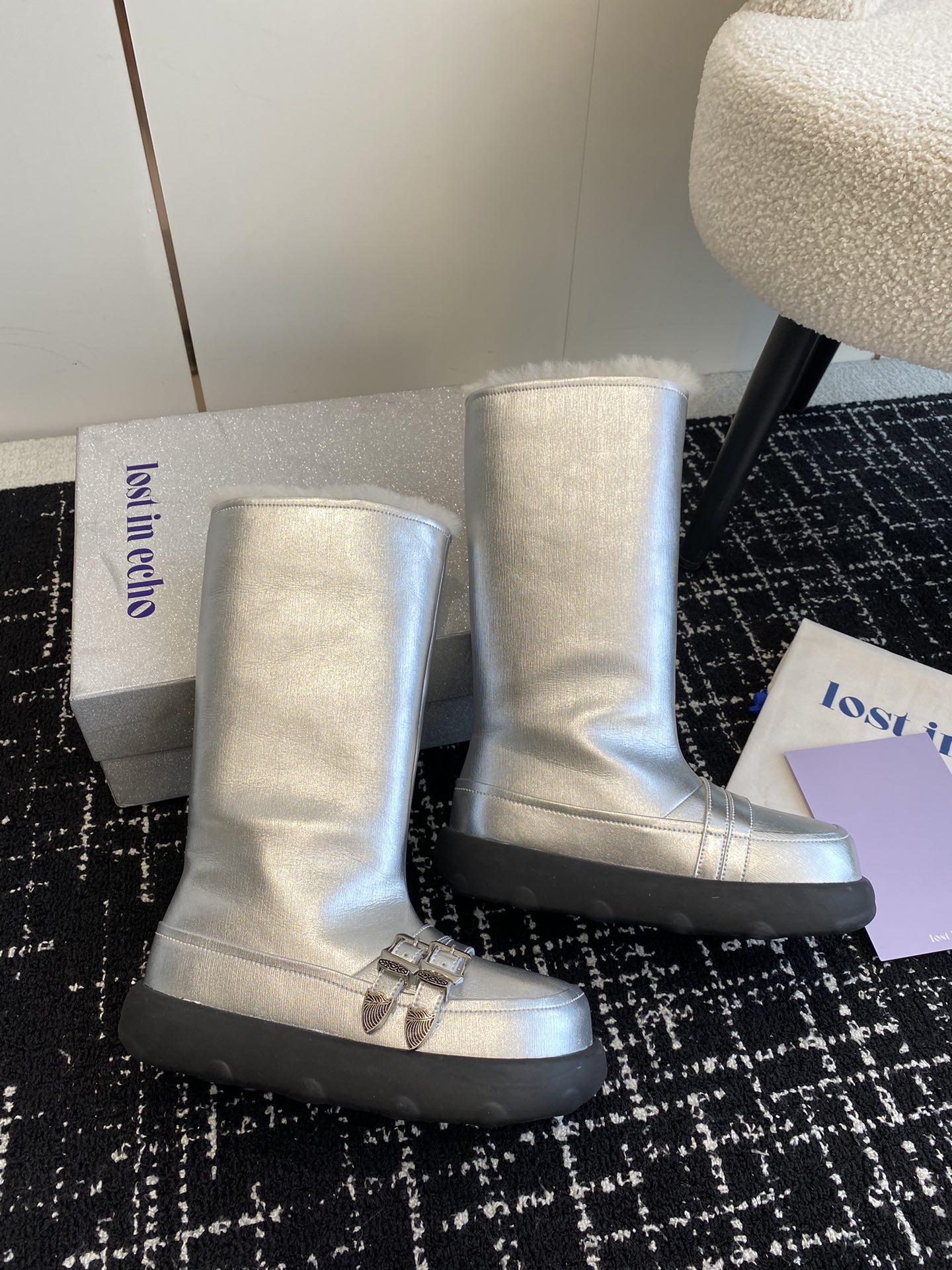 Innovative Snow Boots Series by Domestic Designers: 💰925 Substitution with Customized Leather - 图片 3