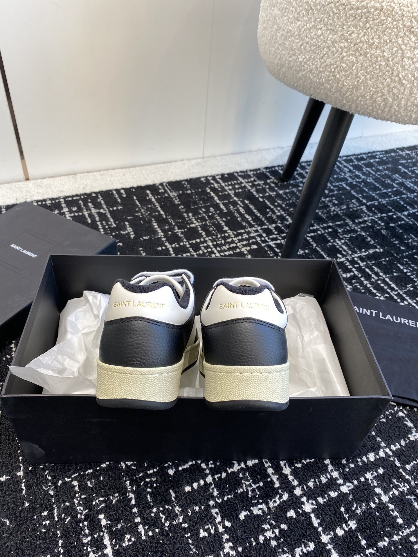 SAINT LAURENT White Low-Band Sneakers Review – Toshio-sensei 897 - 图片 8
