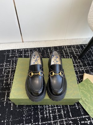Gucci Good Half Slippers Platform Shoes Buy Cheap Replica Cowhide