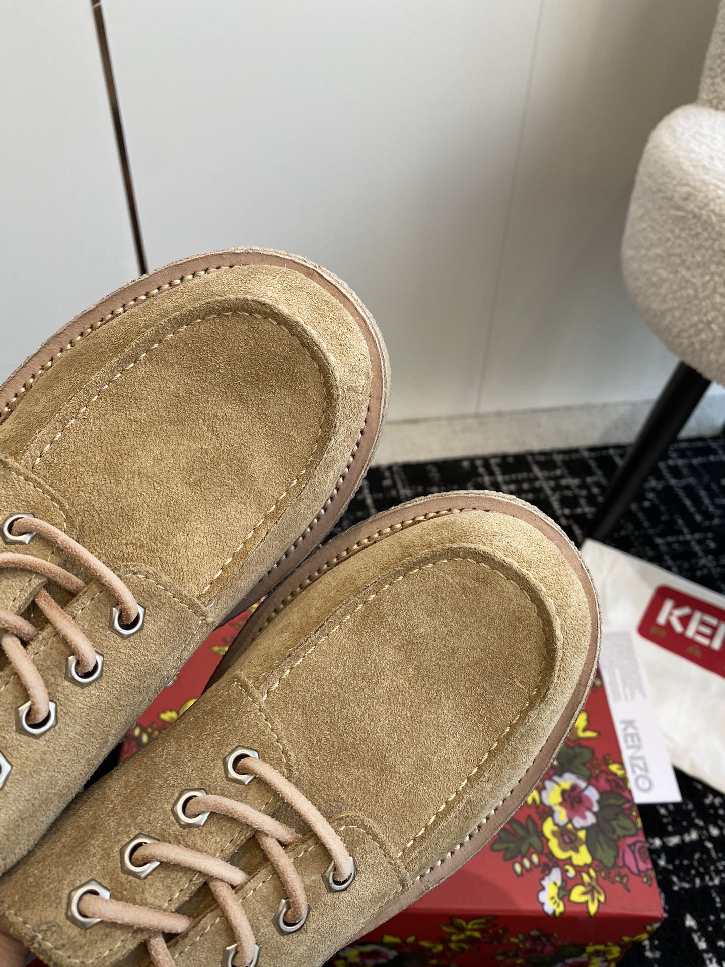 KENZO Kangaroo Shoes: Stylish Comfort with Thick Bottoms for Men and Women - 图片 4