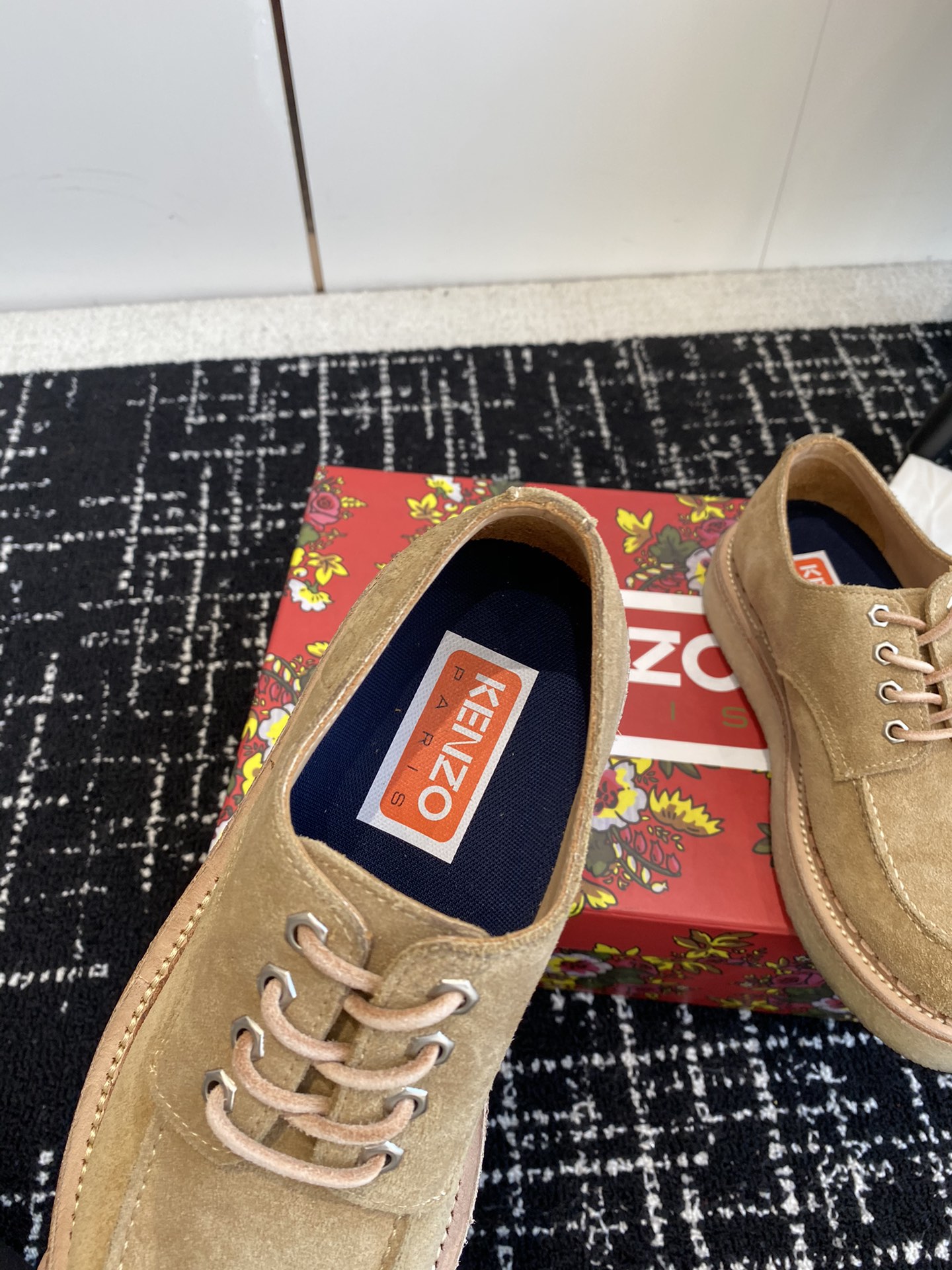 KENZO Kangaroo Shoes: Stylish Comfort with Thick Bottoms for Men and Women - 图片 7