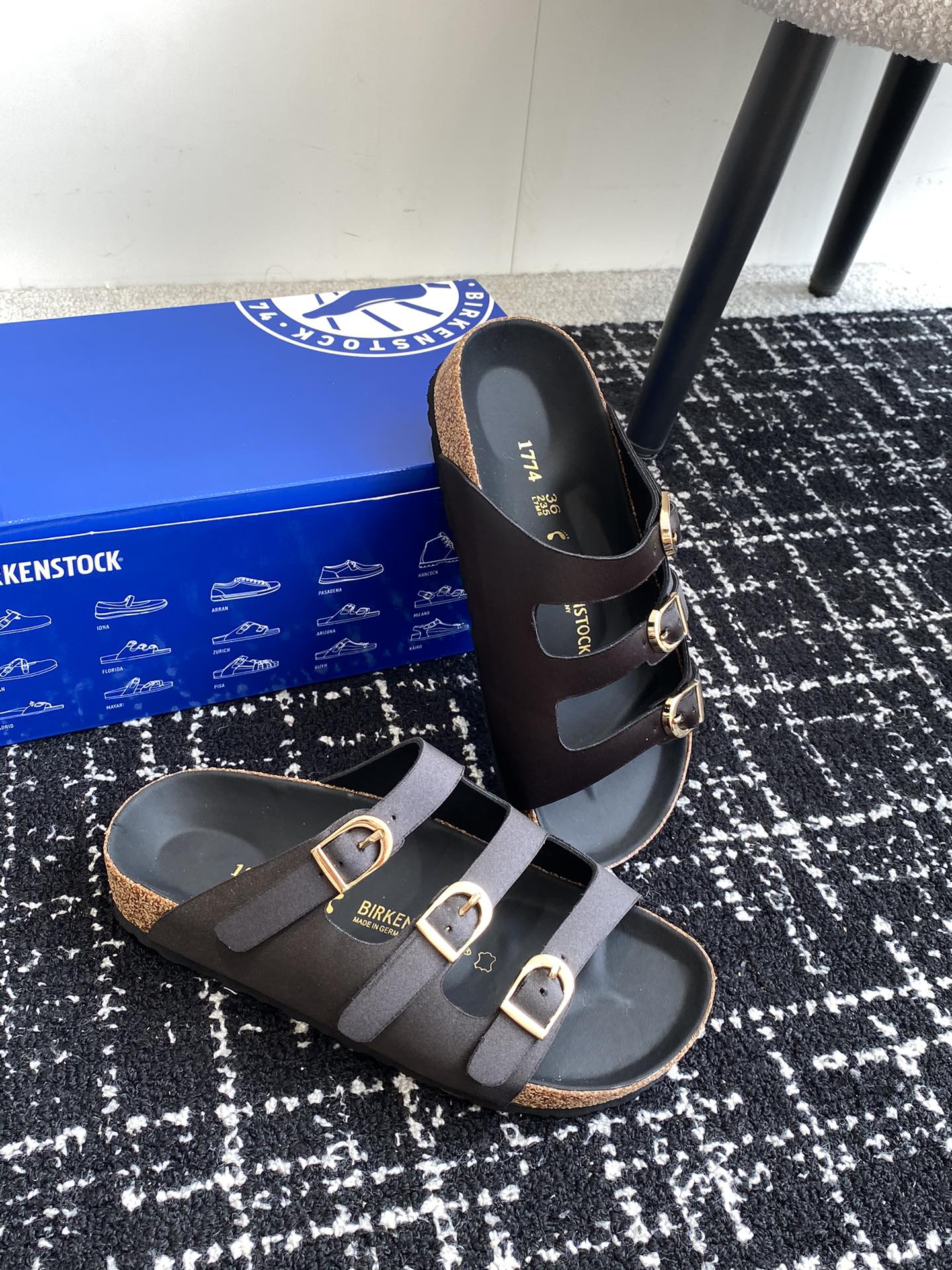 Birkenstock系列拖鞋这两个品牌刚出联名我就心动了代购找很久才买到货真的一鞋难求真的超级好看姐妹