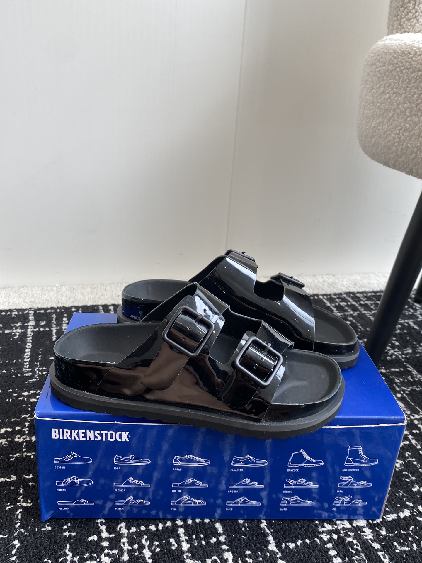 情侣款Birkenstock24ss新款1774系列半拖这两个品牌刚出联名我就心动了代购找很久才买到货真